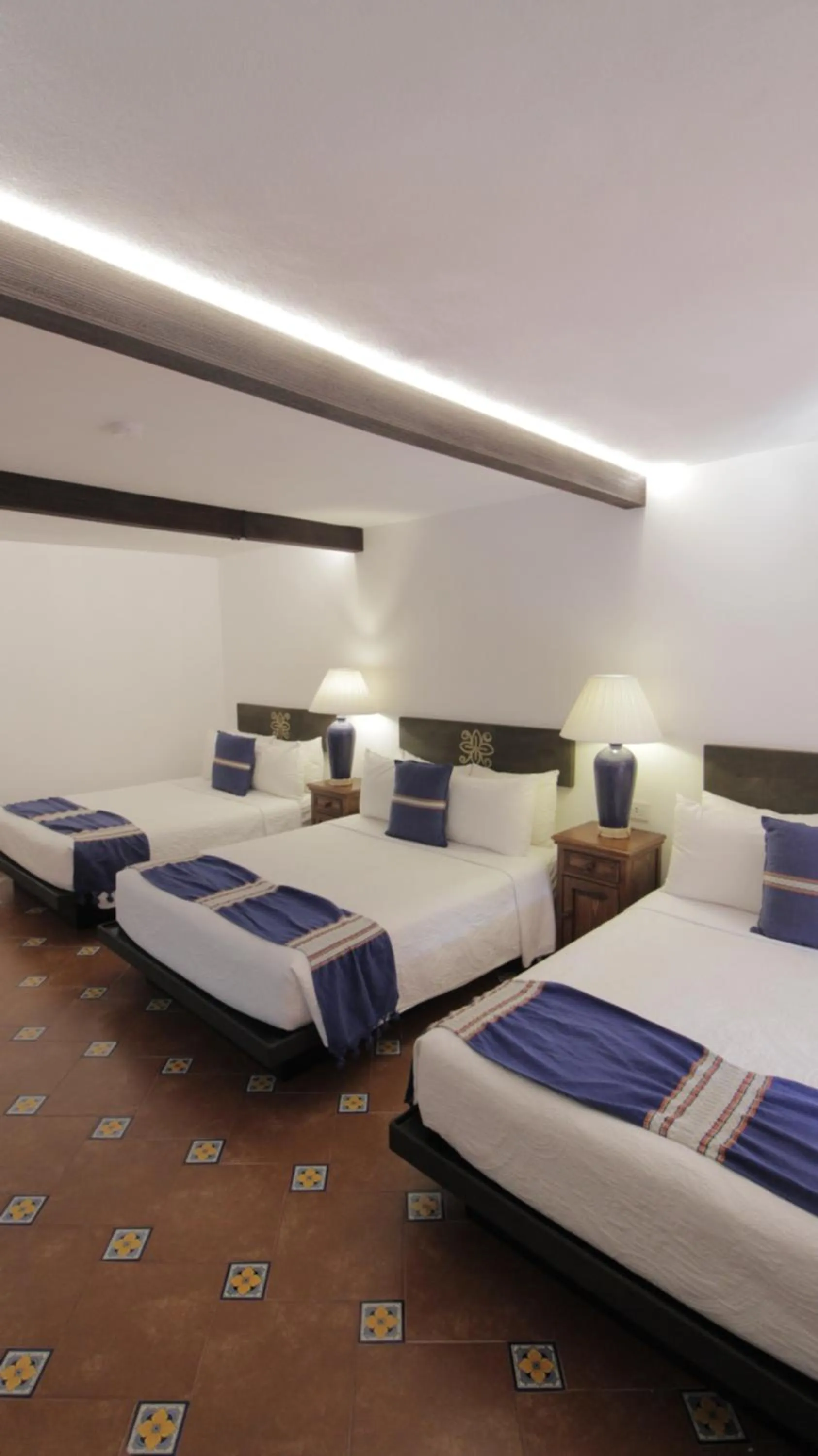 Bed in Hotel Hacienda Monteverde San Miguel de Allende