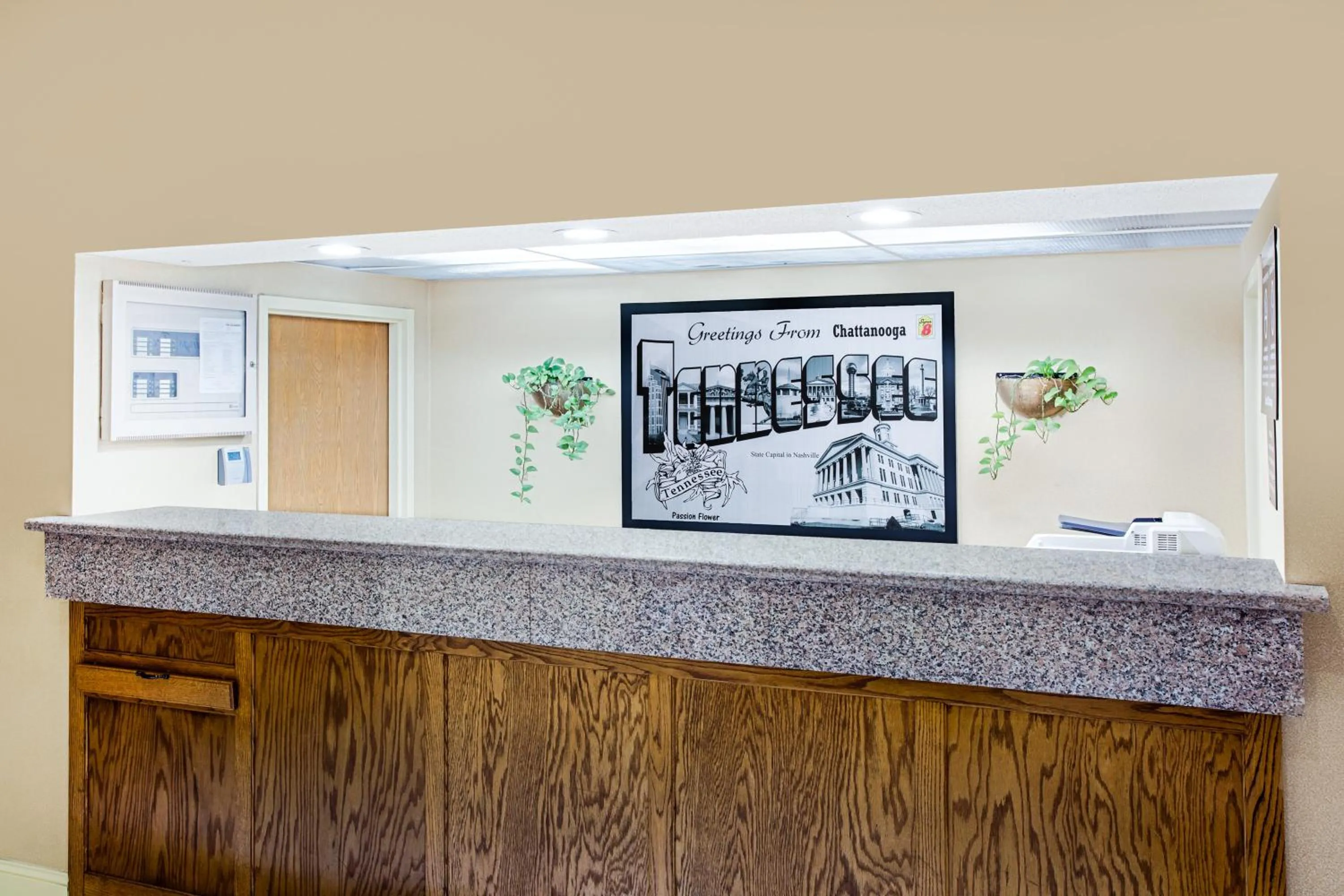 Lobby or reception in Rodeway Inn Chattanooga Hamilton Place