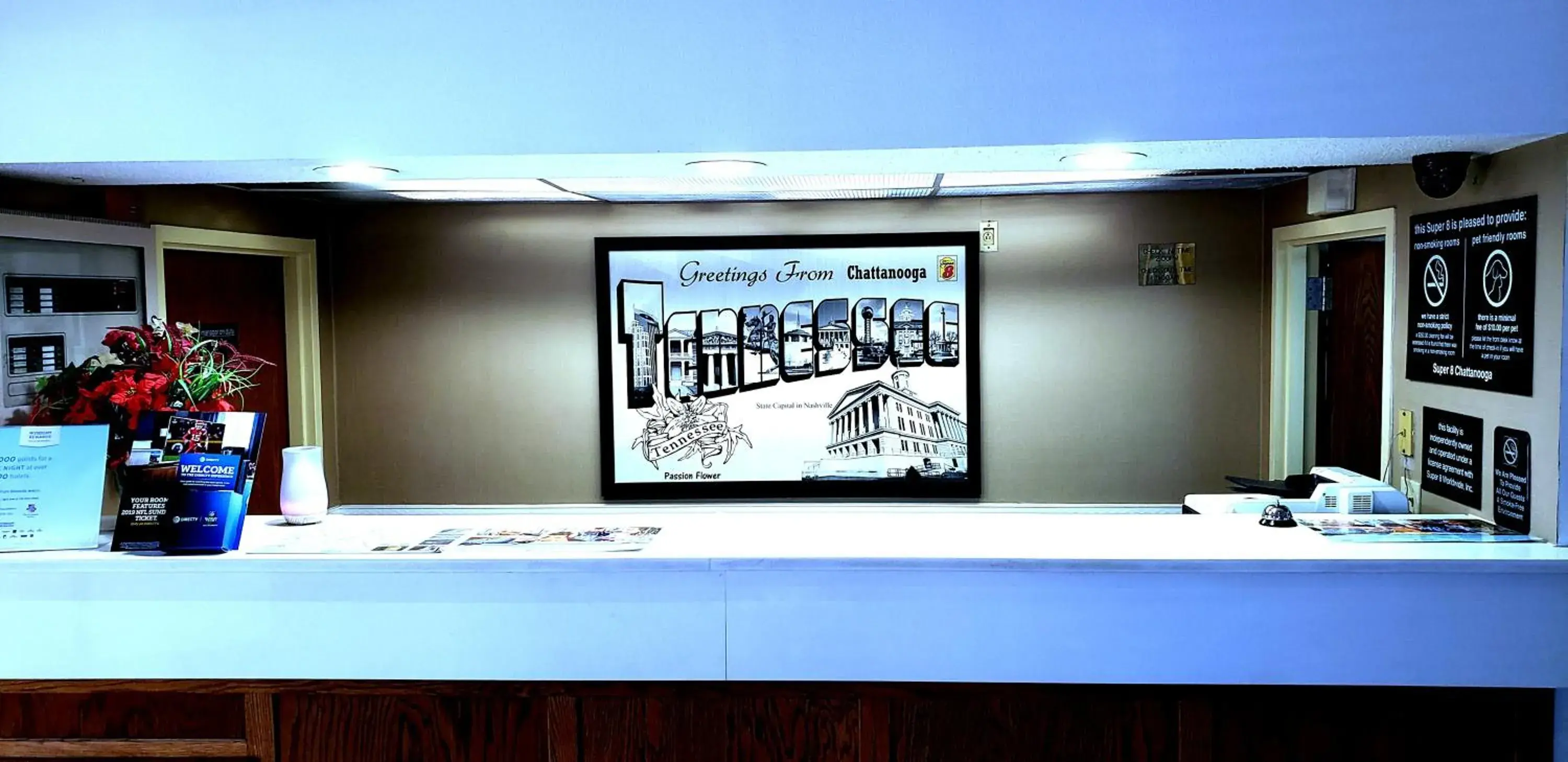 Lobby or reception in Rodeway Inn Chattanooga Hamilton Place Lobby or reception in Rodeway Inn Chattanooga Hamilton Place