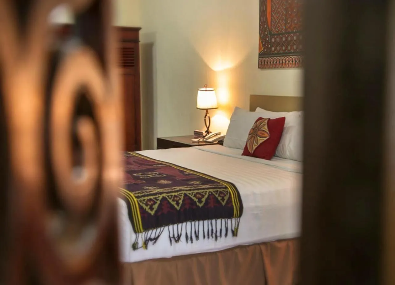 Bed in Toraja Misiliana Hotel