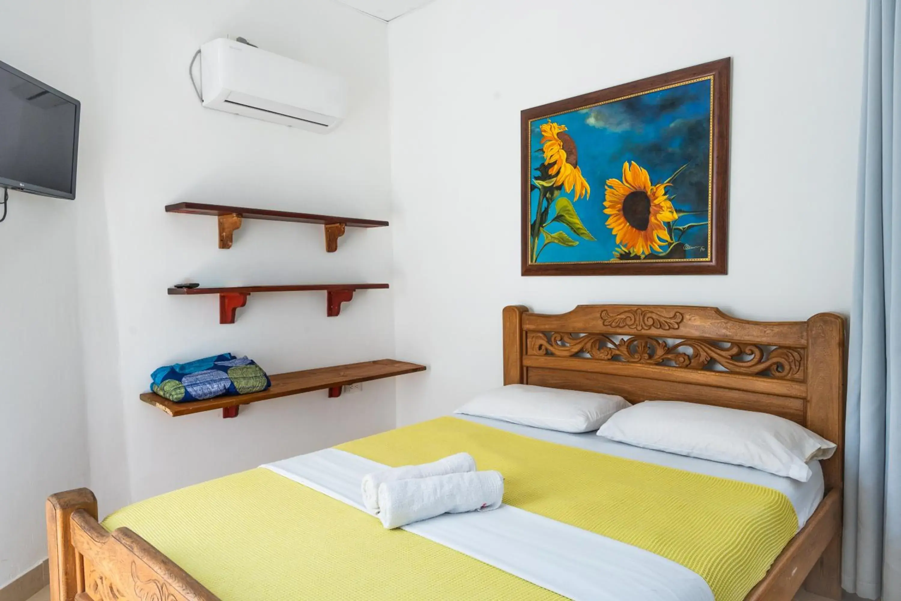Double Room with Private Bathroom - single occupancy in Hostal del Mar - Tolu Double Room with Private Bathroom - single occupancy in Hostal del Mar - Tolu