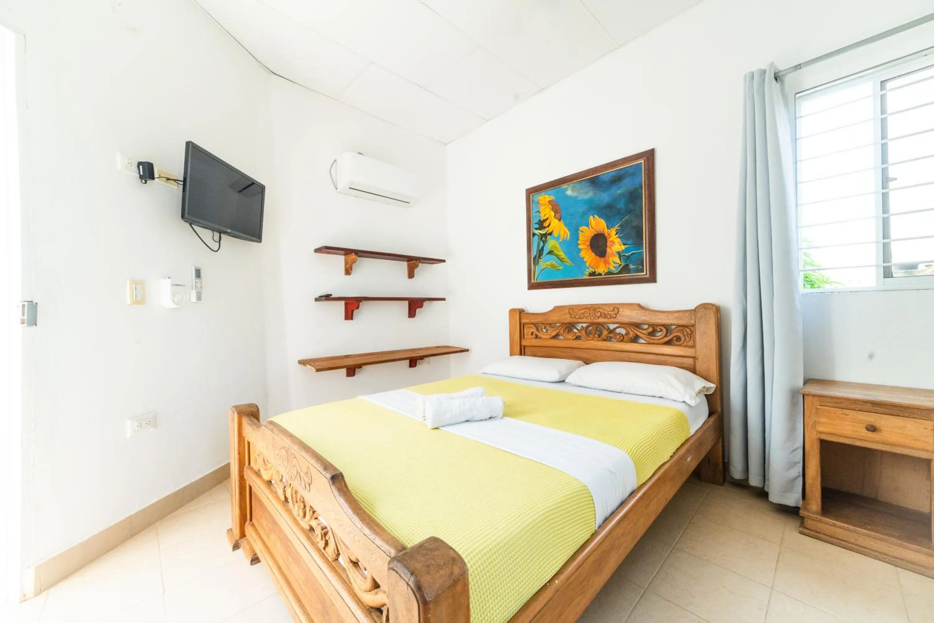 Bed in Hostal del Mar - Tolu