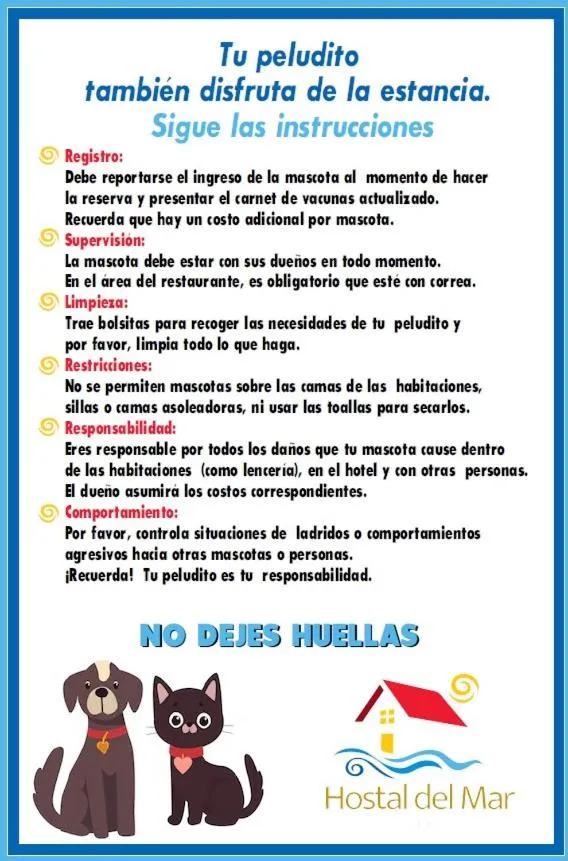 Property logo or sign in Hostal del Mar - Tolu