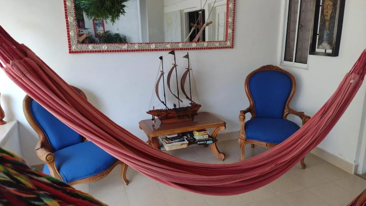 Decorative detail in Hostal del Mar - Tolu