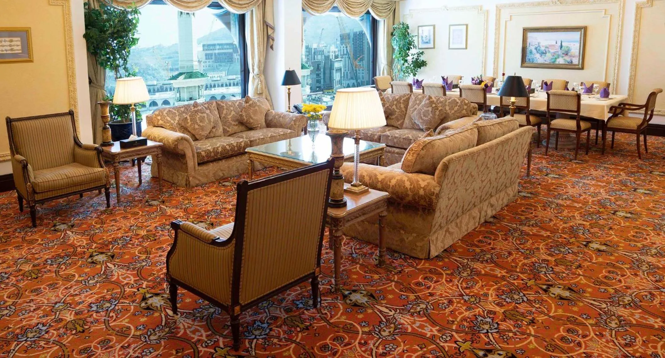 Living room in InterContinental Dar Al Tawhid Makkah by IHG
