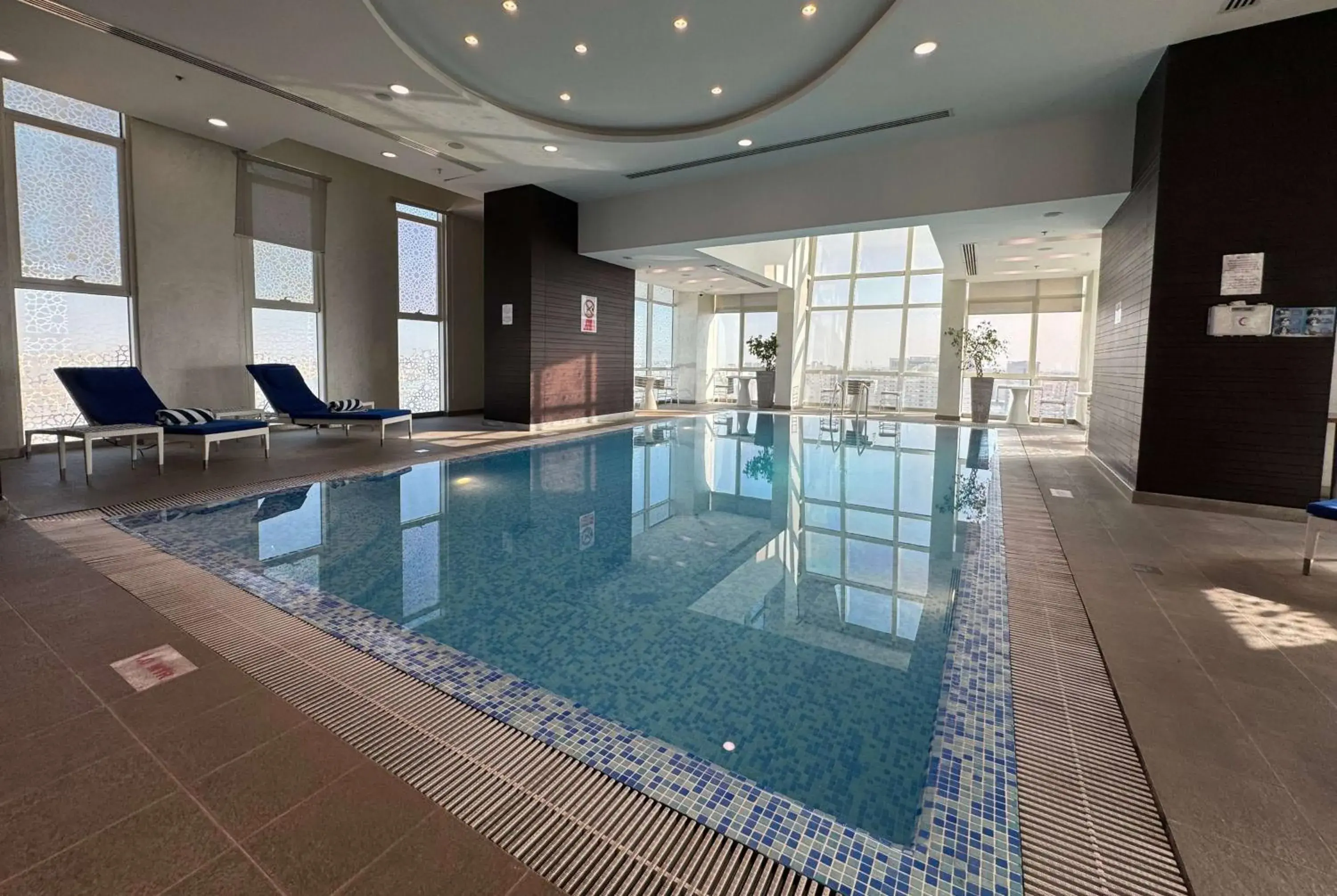 Pool view in Ramada Encore Doha by Wyndham Pool view in Ramada Encore Doha by Wyndham