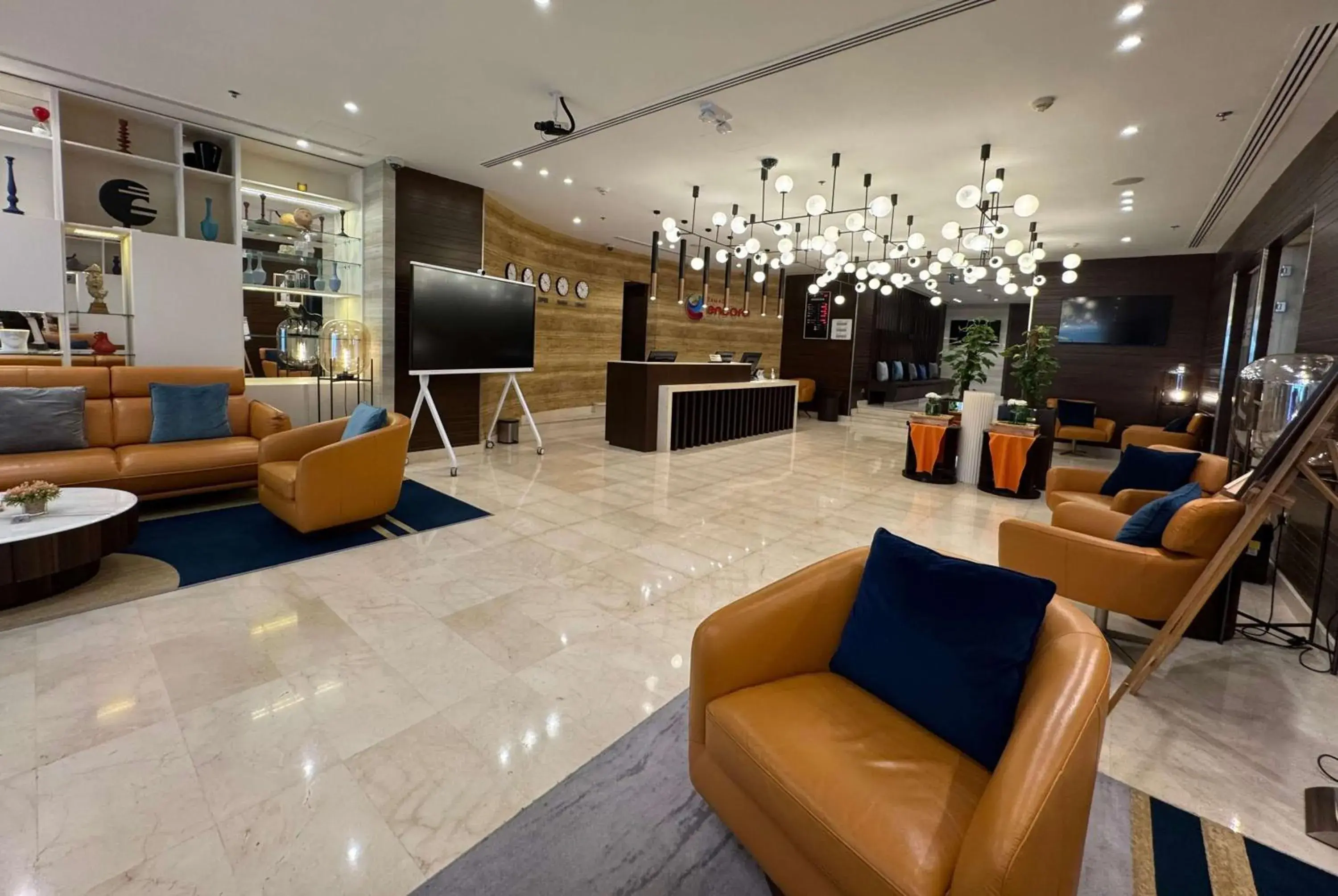 Lobby or reception in Ramada Encore Doha by Wyndham Lobby or reception in Ramada Encore Doha by Wyndham