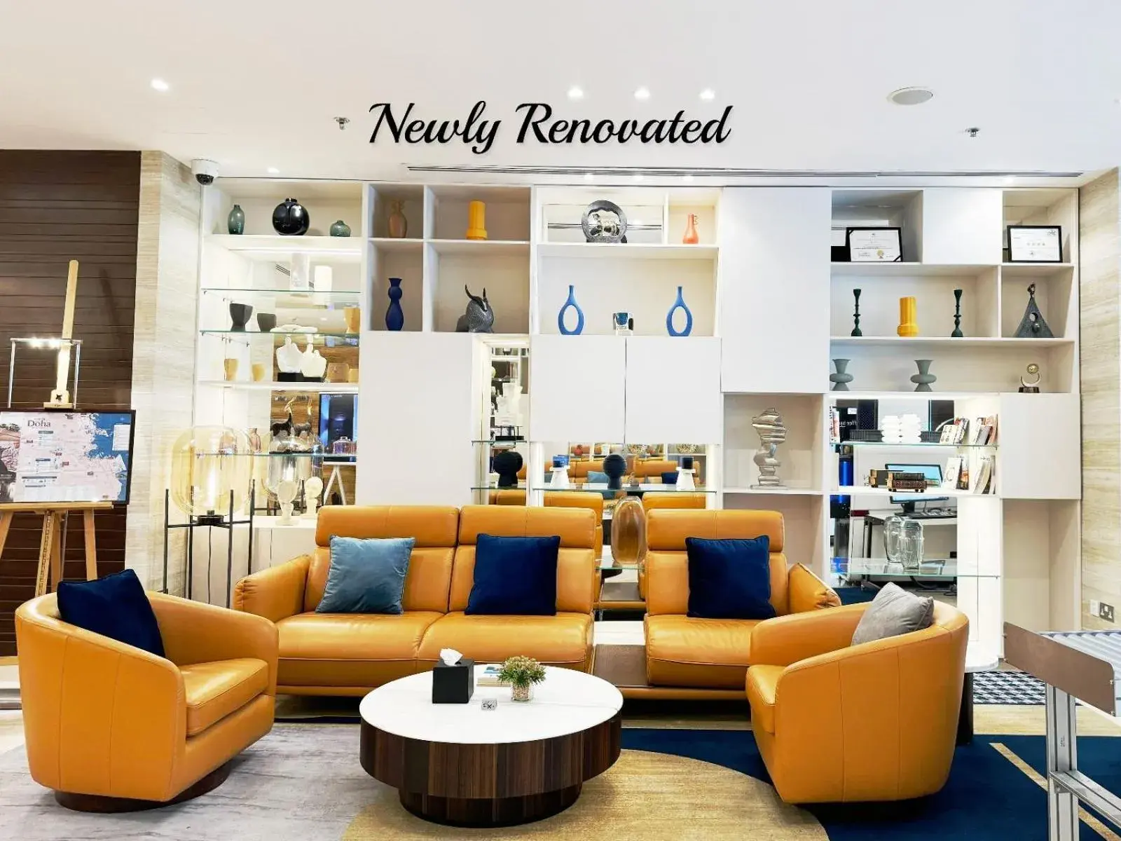 Lobby or reception in Ramada Encore Doha by Wyndham Lobby or reception in Ramada Encore Doha by Wyndham