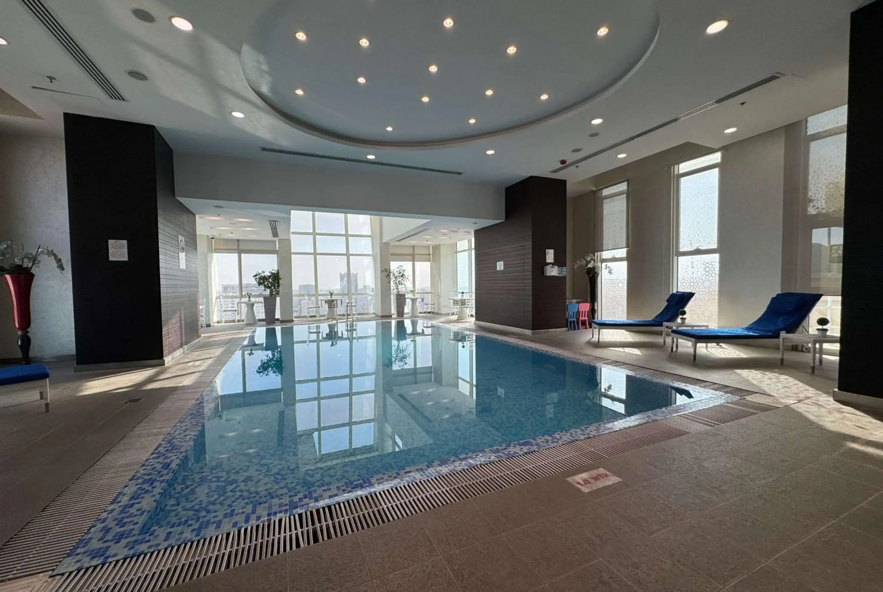 Pool view in Ramada Encore Doha by Wyndham Pool view in Ramada Encore Doha by Wyndham