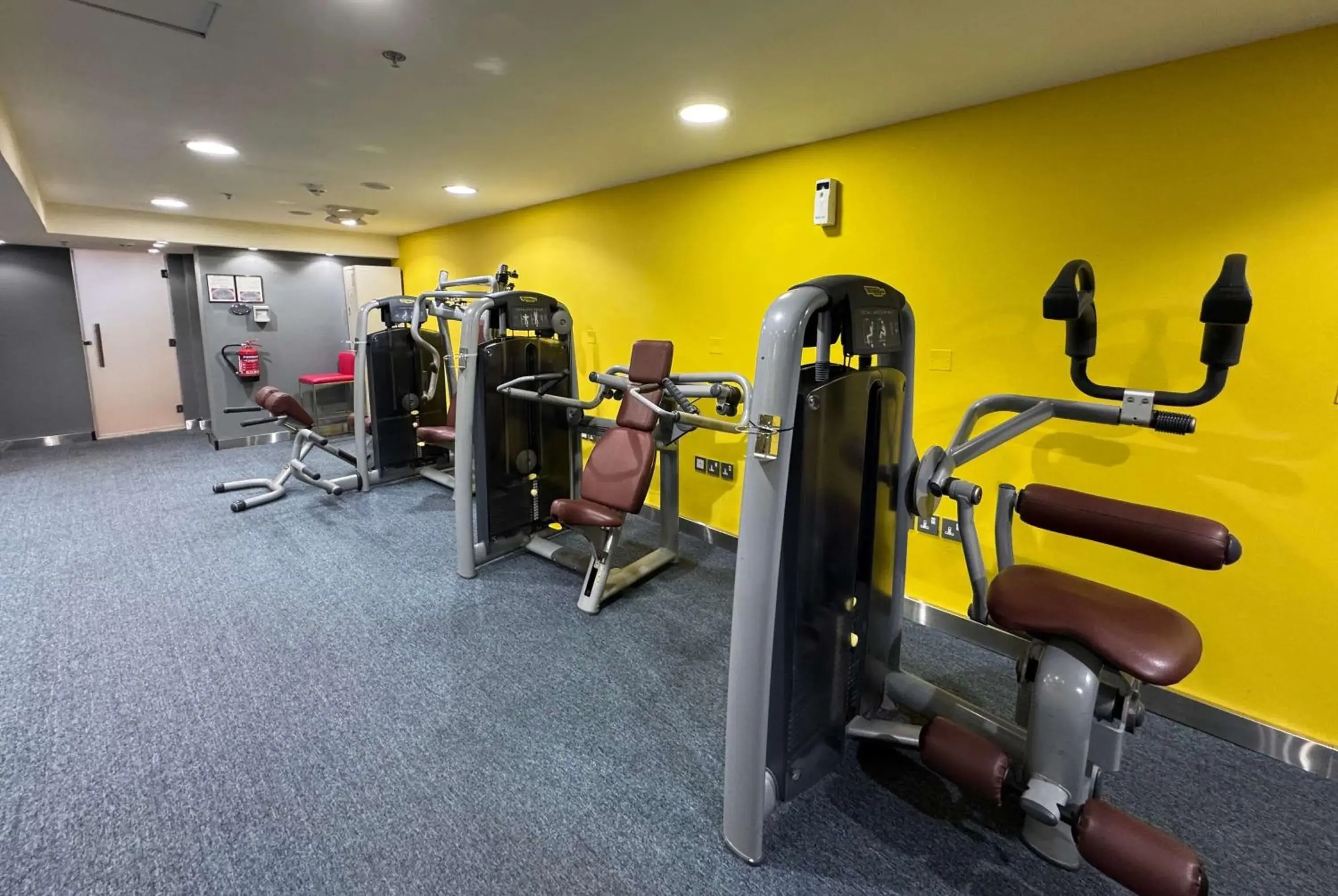 Fitness centre/facilities in Ramada Encore Doha by Wyndham Fitness centre/facilities in Ramada Encore Doha by Wyndham