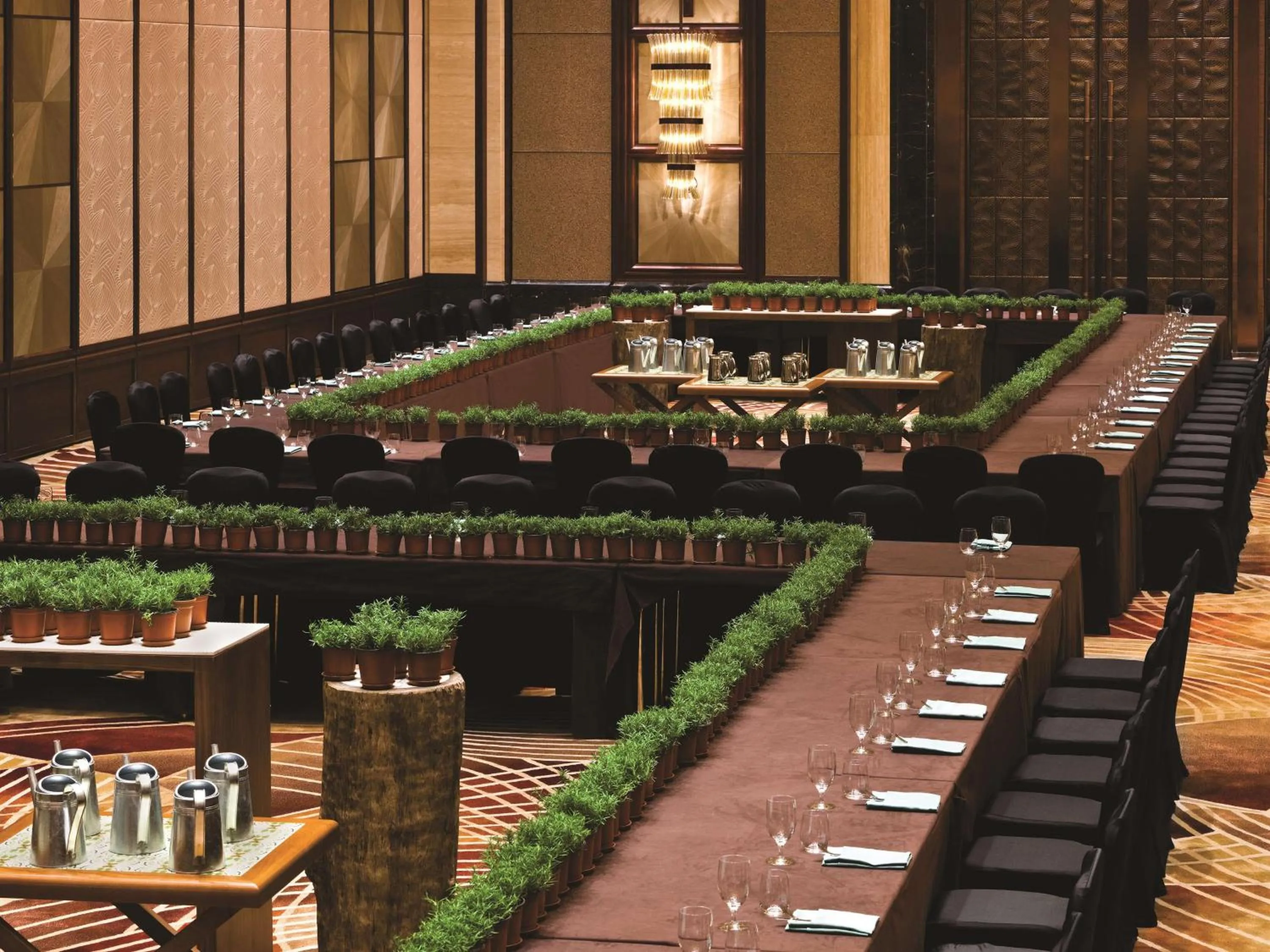 On site in Kerry Hotel Pudong, Shanghai - Indoor Connecting to Shanghai New International Expo Centre