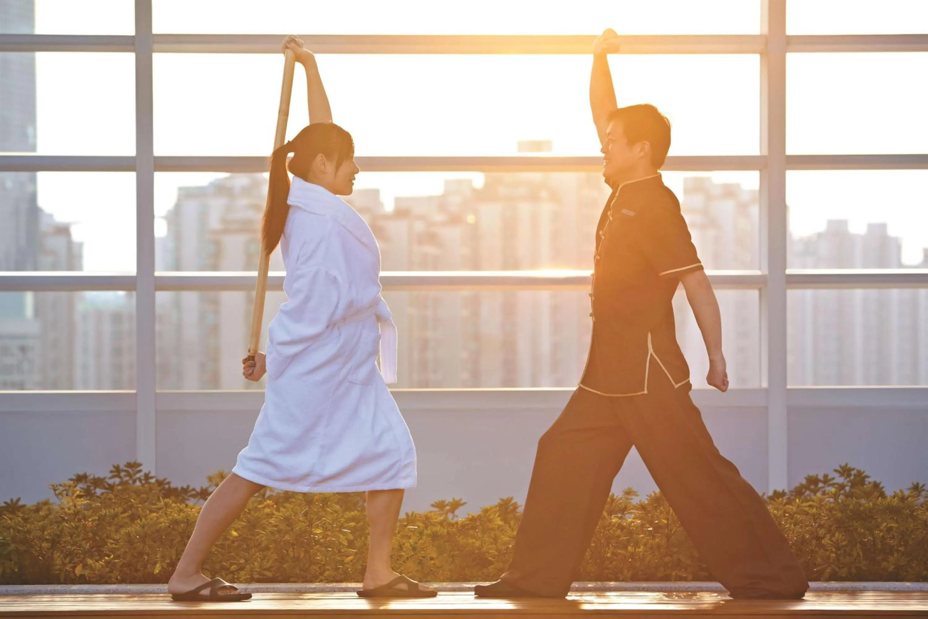 Spa and wellness centre/facilities in Kerry Hotel Pudong, Shanghai - Indoor Connecting to Shanghai New International Expo Centre