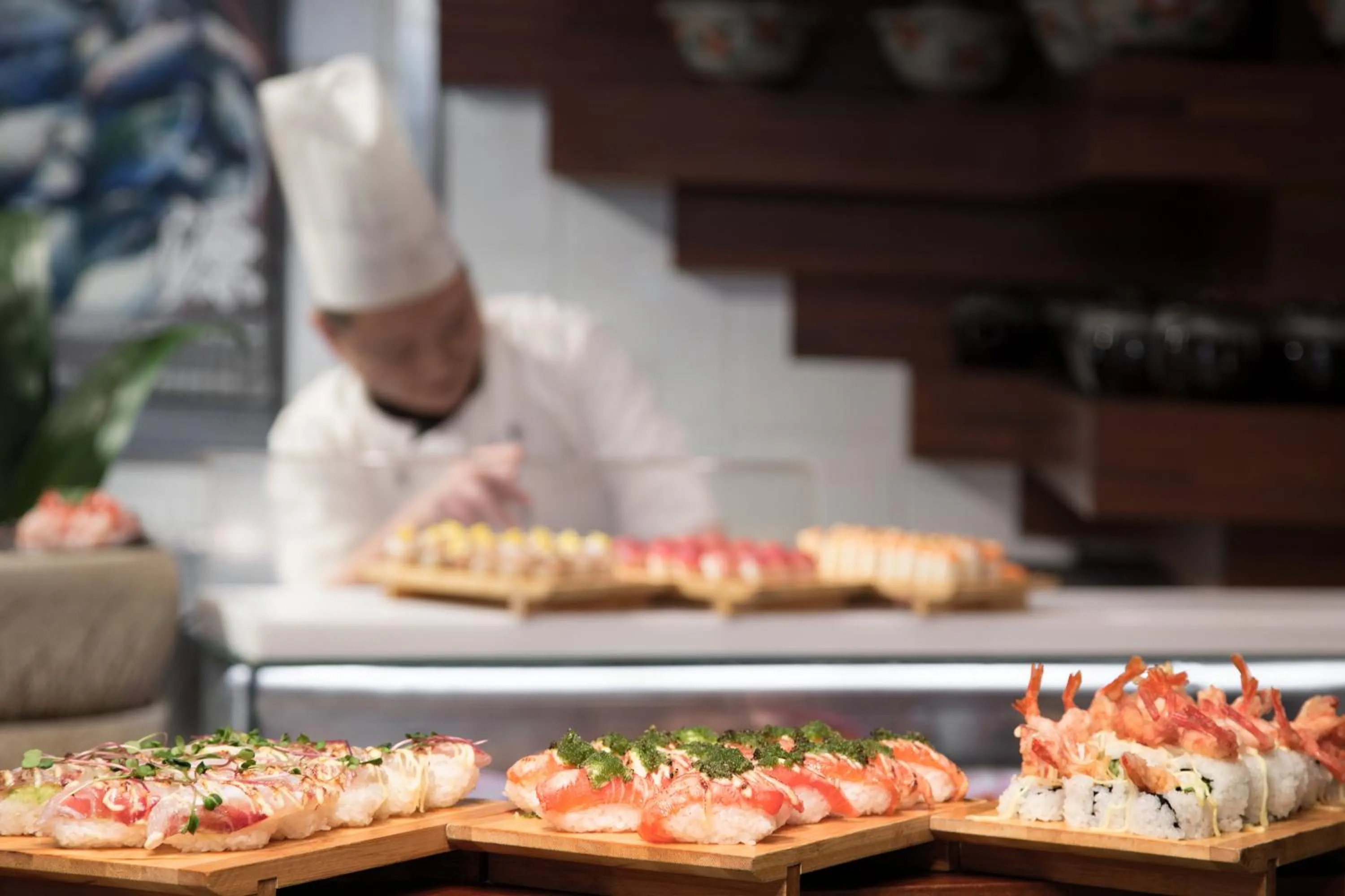 Restaurant/places to eat in Kerry Hotel Pudong, Shanghai - Indoor Connecting to Shanghai New International Expo Centre