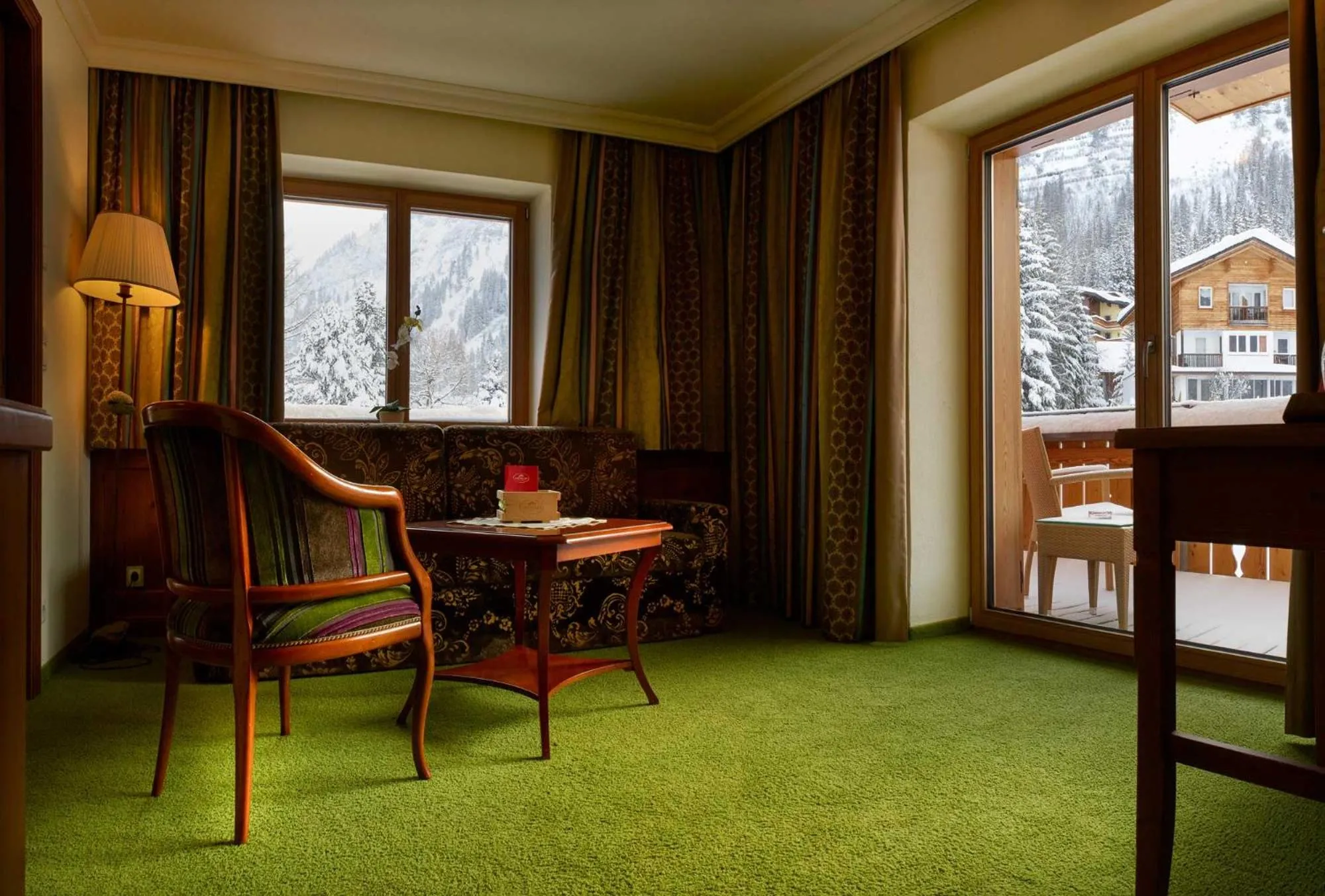 Photo of the whole room in Hotel Gotthard