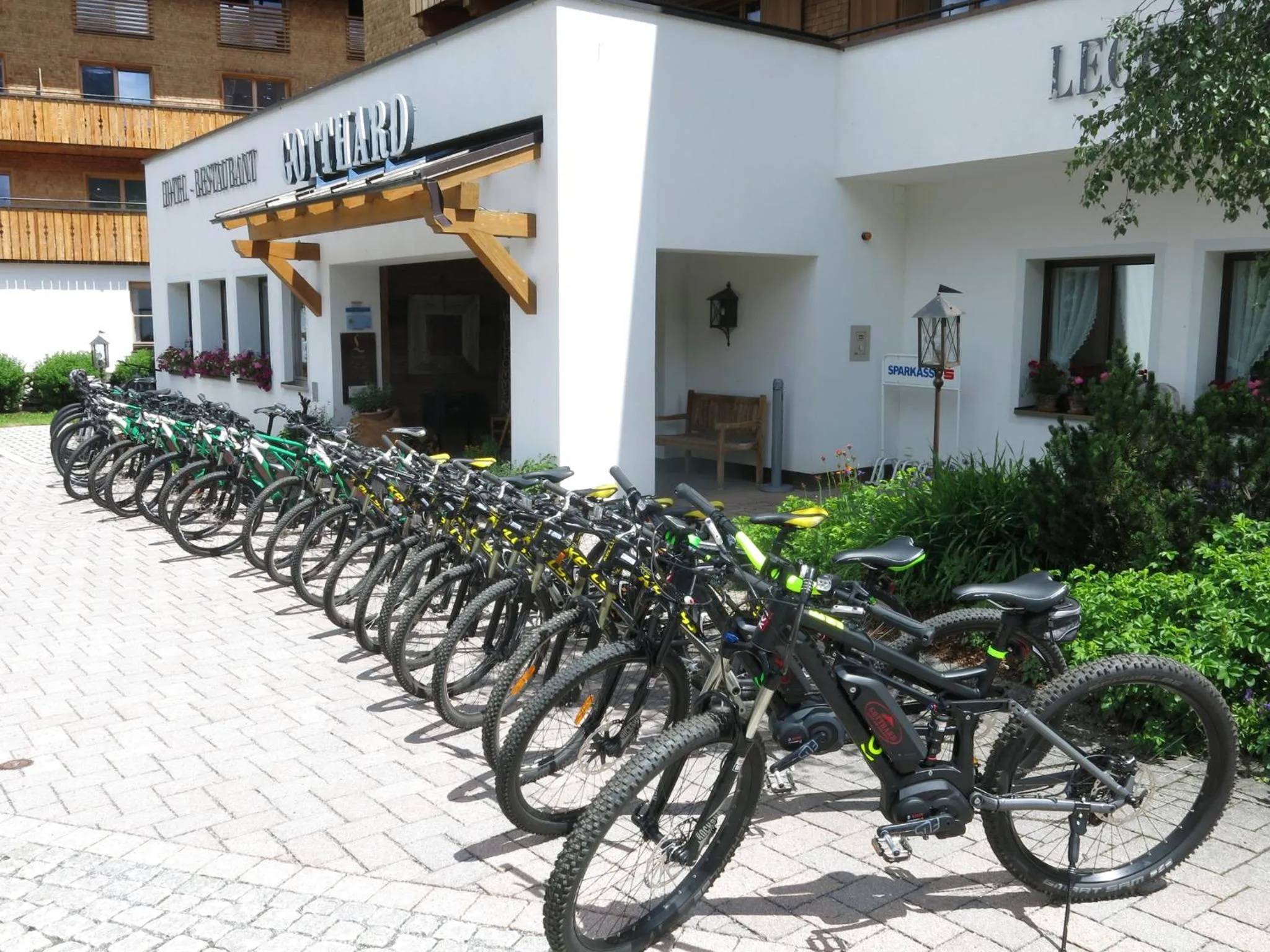 Cycling in Hotel Gotthard