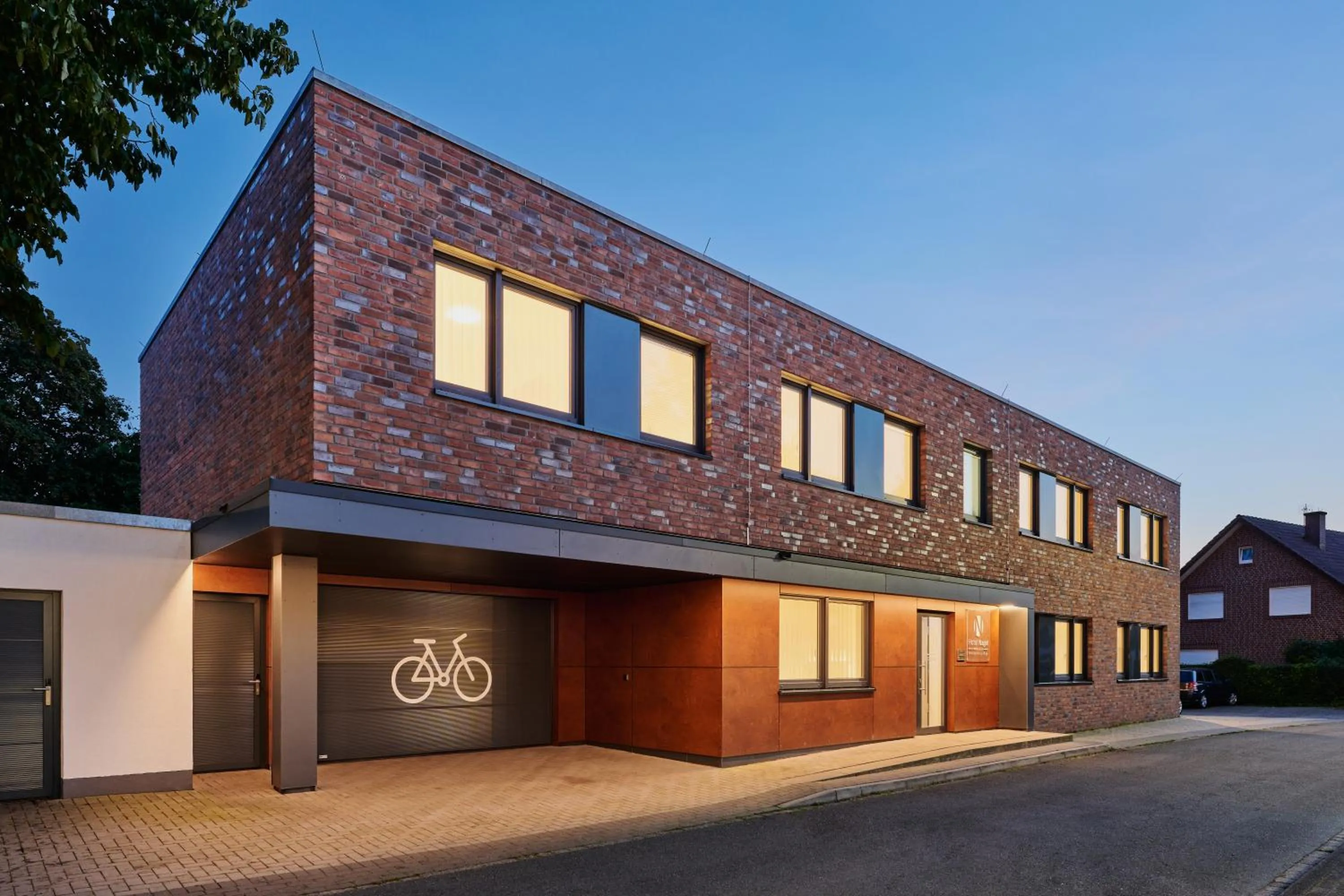 Property building in Hotel & Gasthaus Nagel GmbH