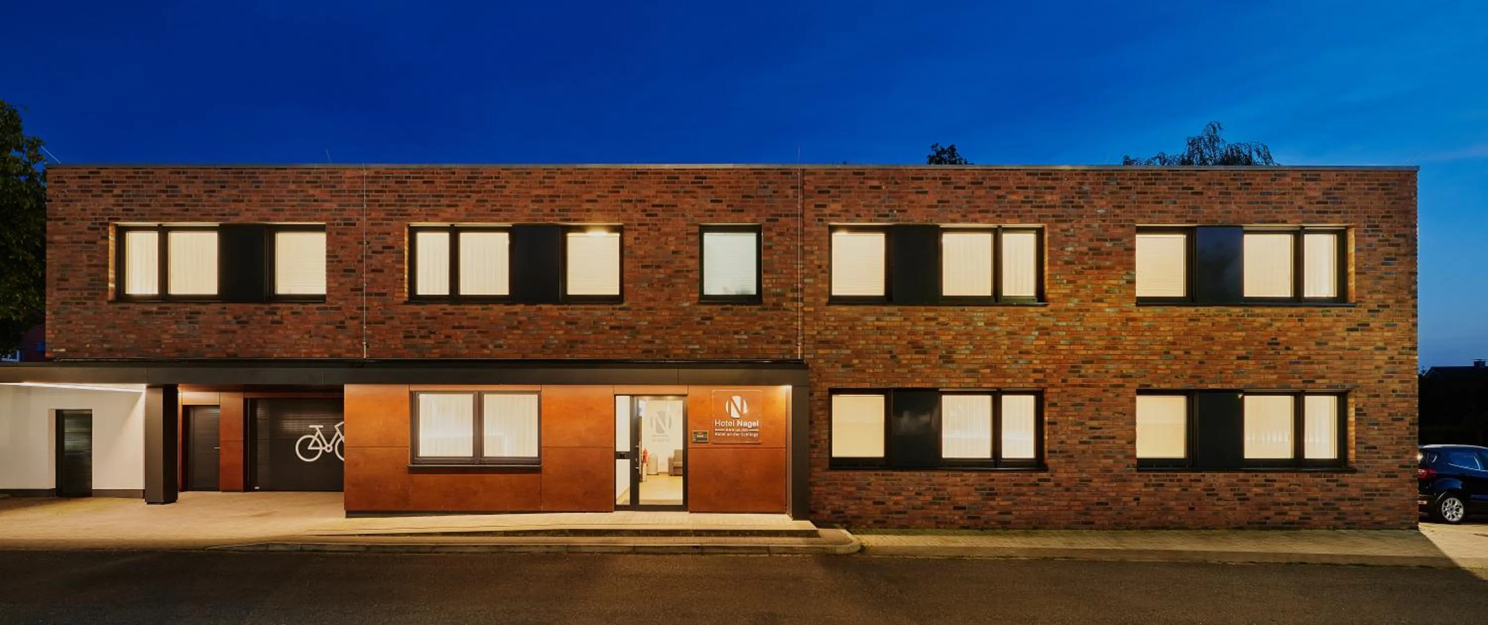 Property building in Hotel & Gasthaus Nagel GmbH