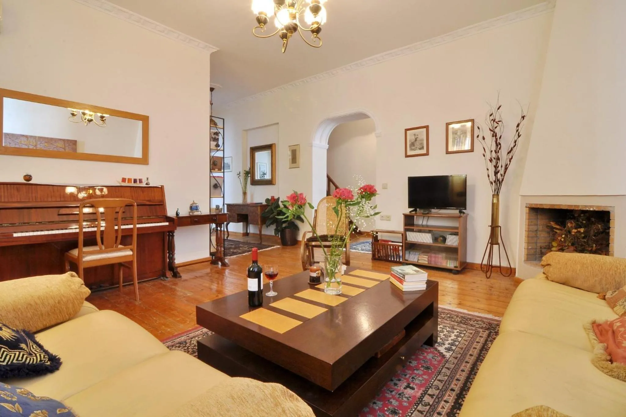 TV and multimedia in San Rocco Apartment