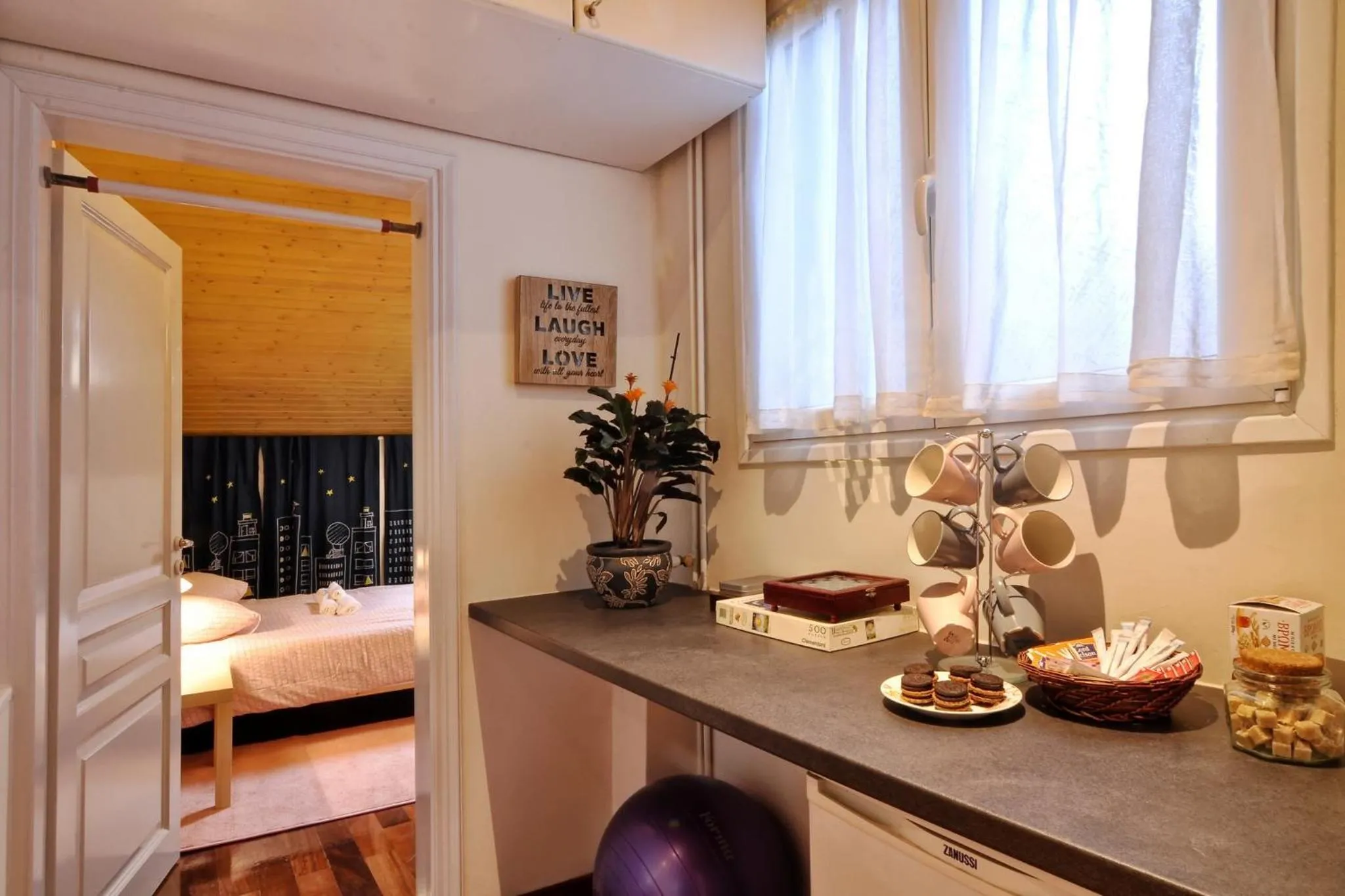 Coffee/tea facilities in San Rocco Apartment