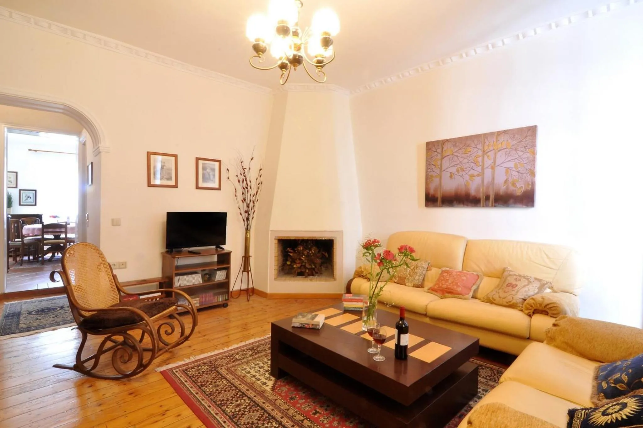 TV and multimedia in San Rocco Apartment