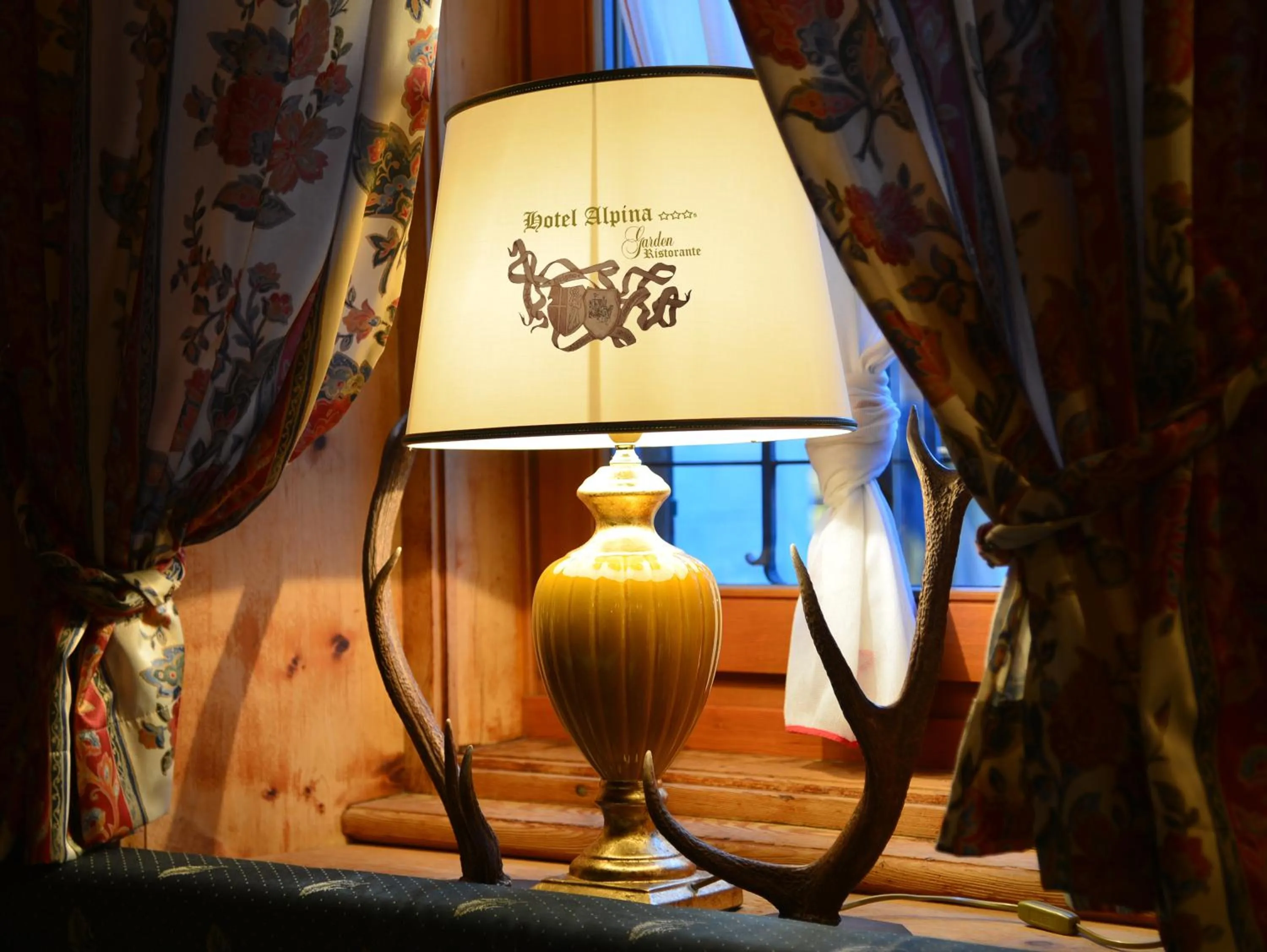 Decorative detail in Hotel Alpina