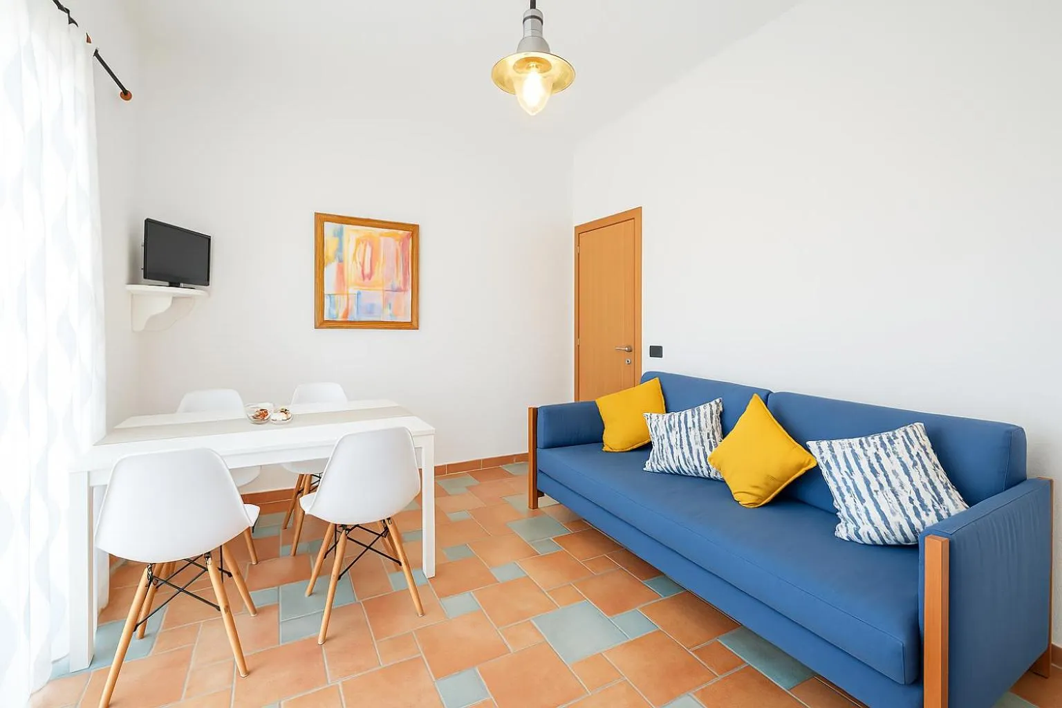 Living room in Le Grand Bleu - Gioia Apartments