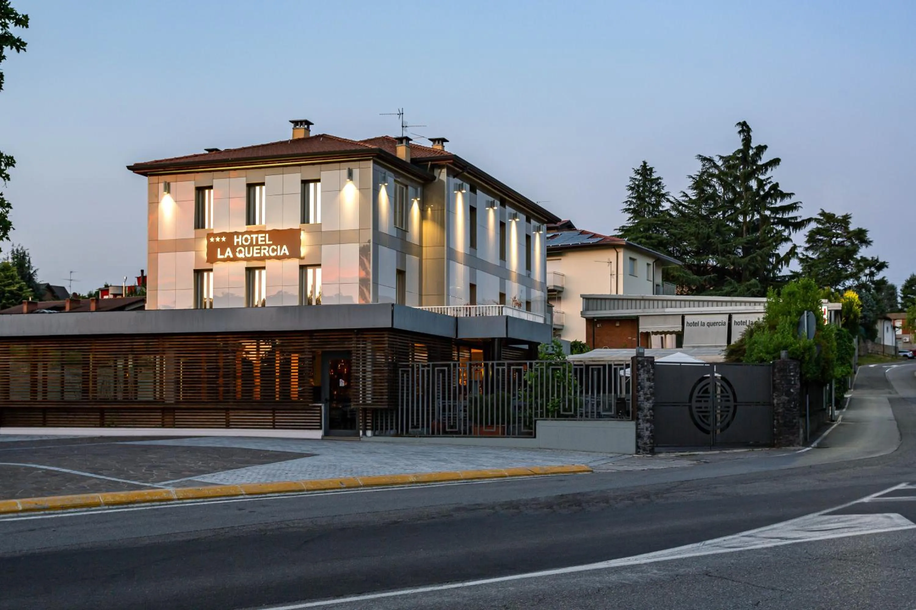 Property building in Hotel La Quercia