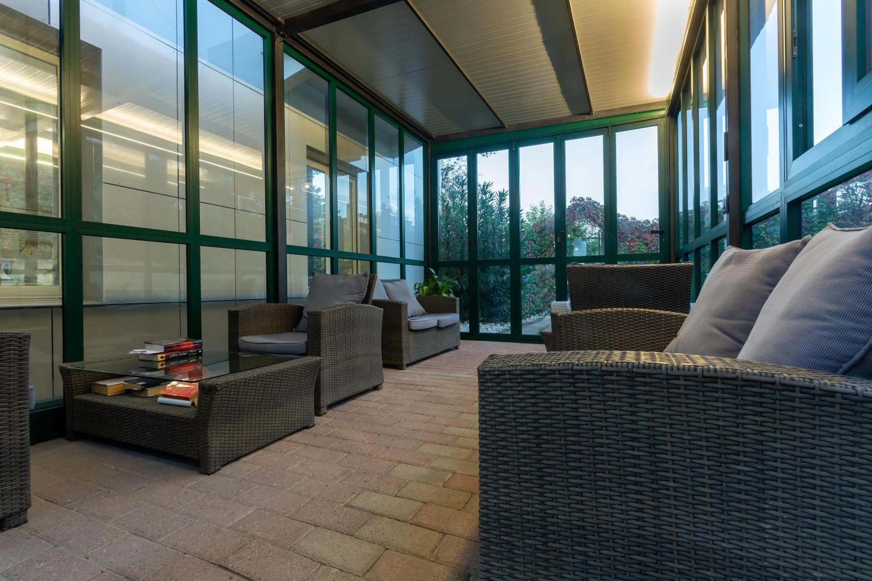 Seating area in Hotel La Quercia