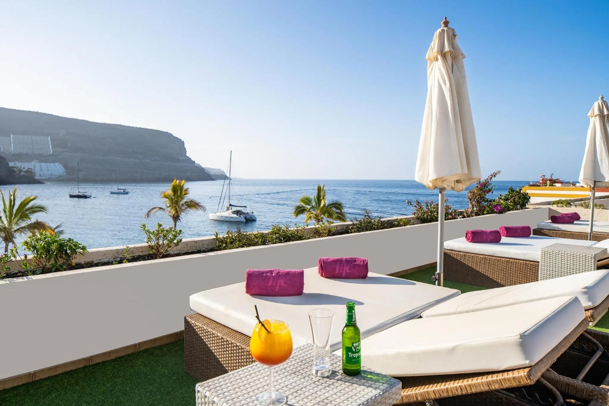 Sea view in Hotel LIVVO Puerto de Mogán