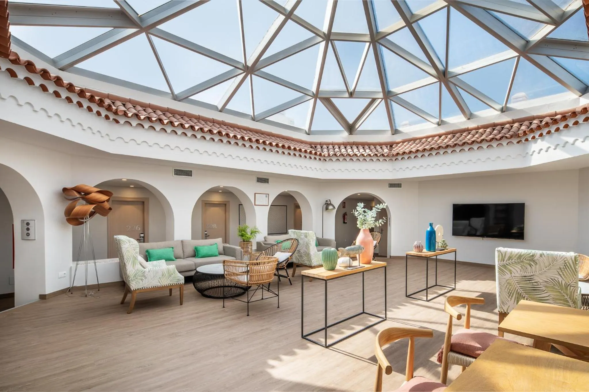 Living room in Hotel LIVVO Puerto de Mogán