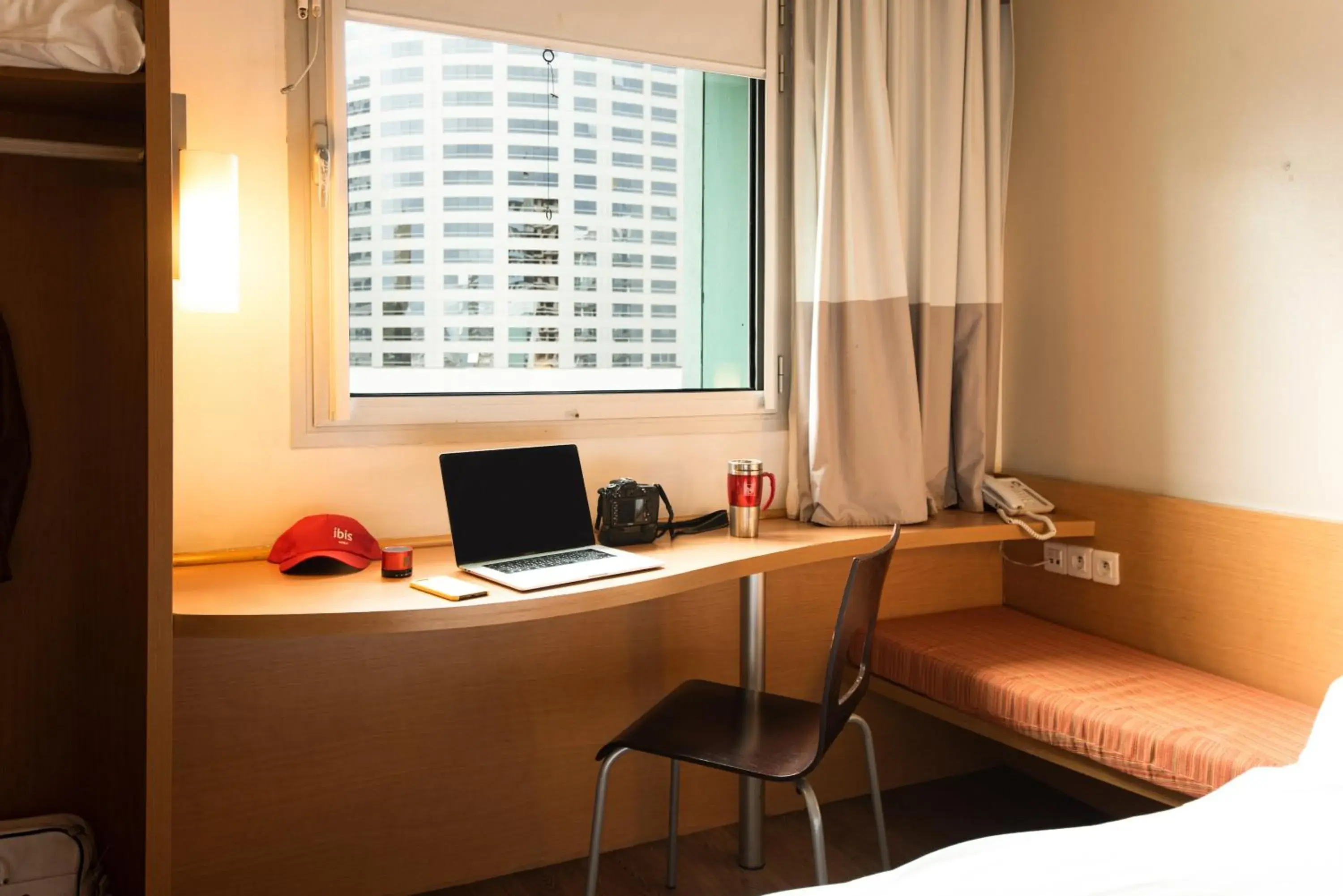 View (from property/room), Bed in Ibis Tanger City Center View (from property/room), Bed in Ibis Tanger City Center