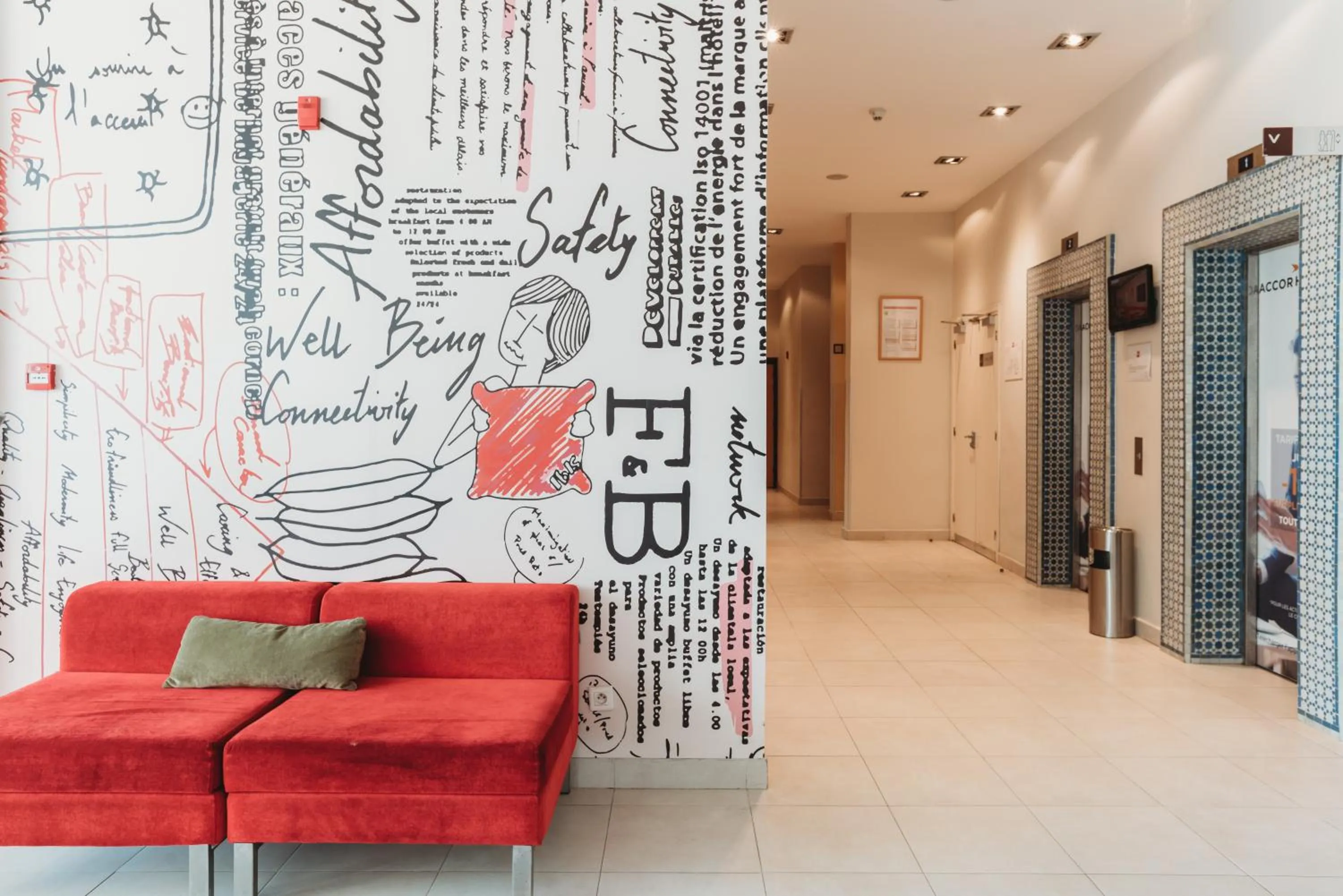 Living room in Ibis Tanger City Center