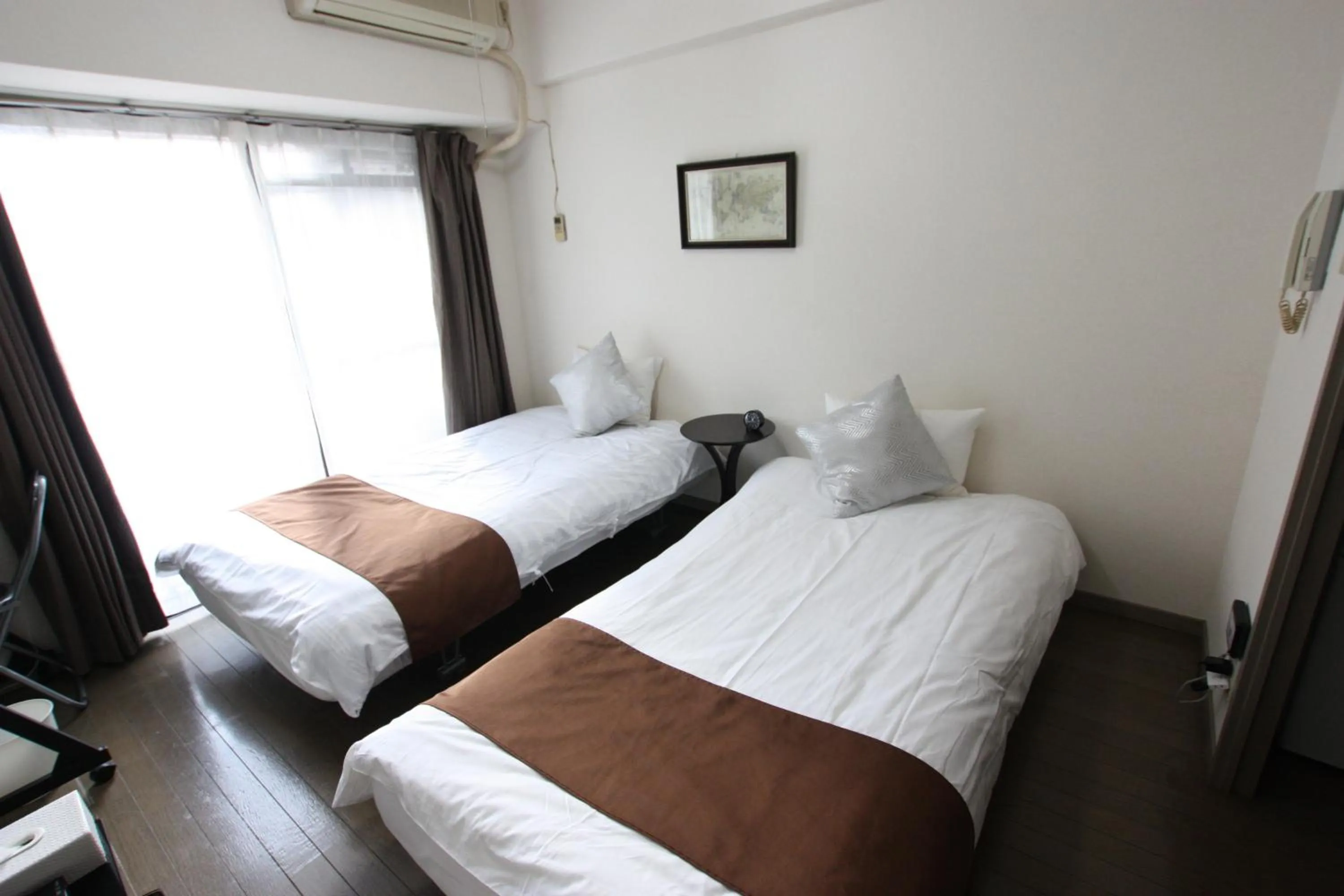 Bedroom, Bed in Forest Inn Fukuoka -previously Pure Tenjin-