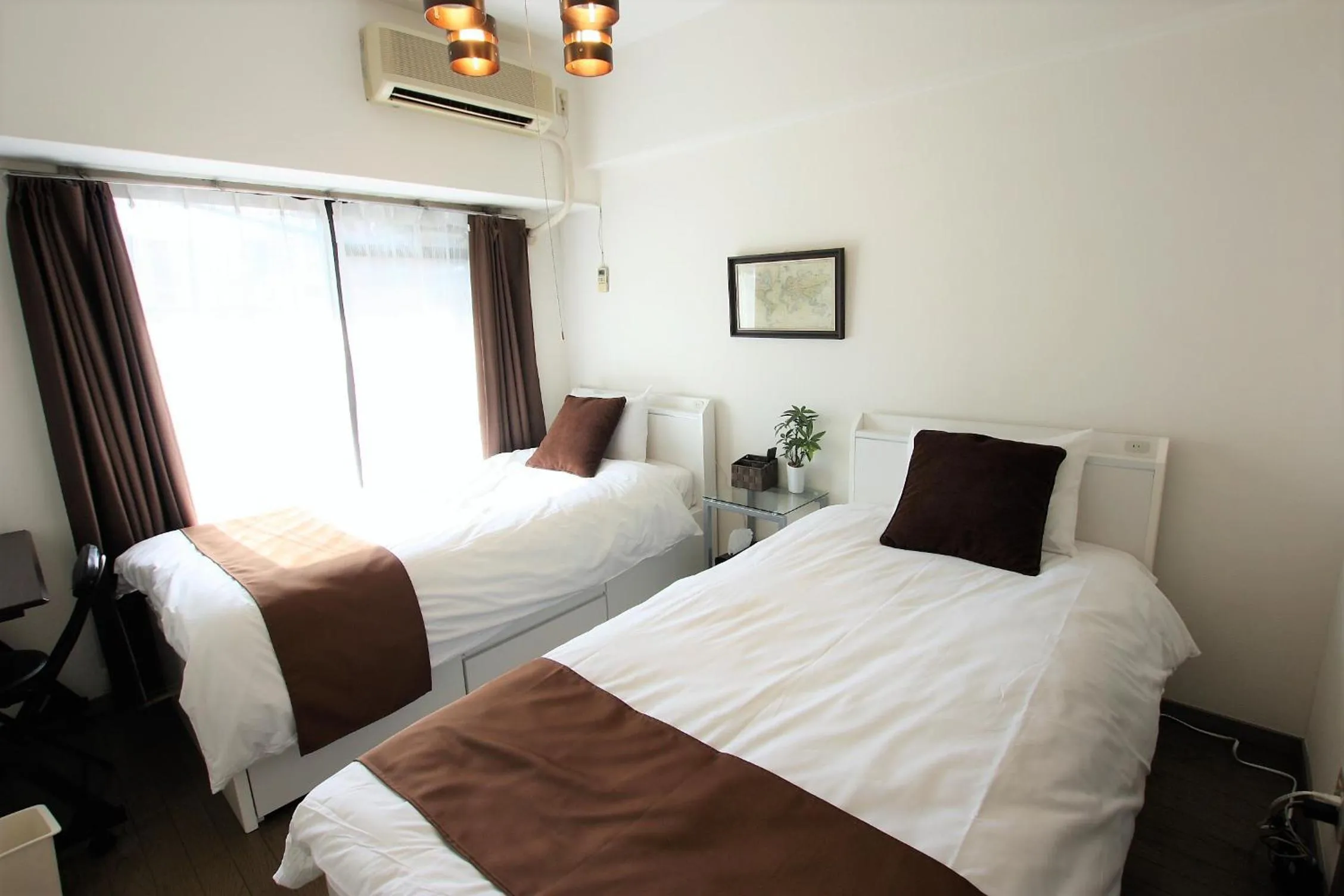 Bedroom, Bed in Forest Inn Fukuoka -previously Pure Tenjin-
