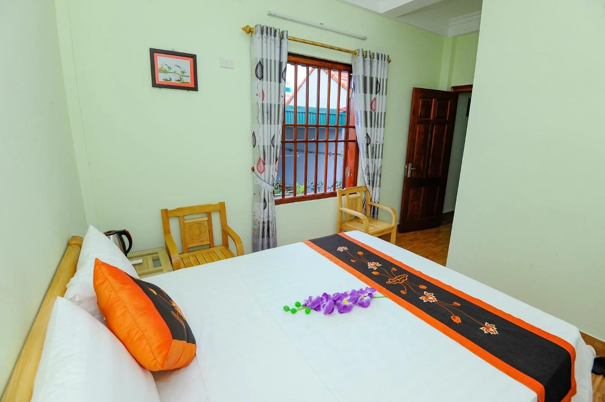 Bed in Tam Coc Tuan Minh Homestay