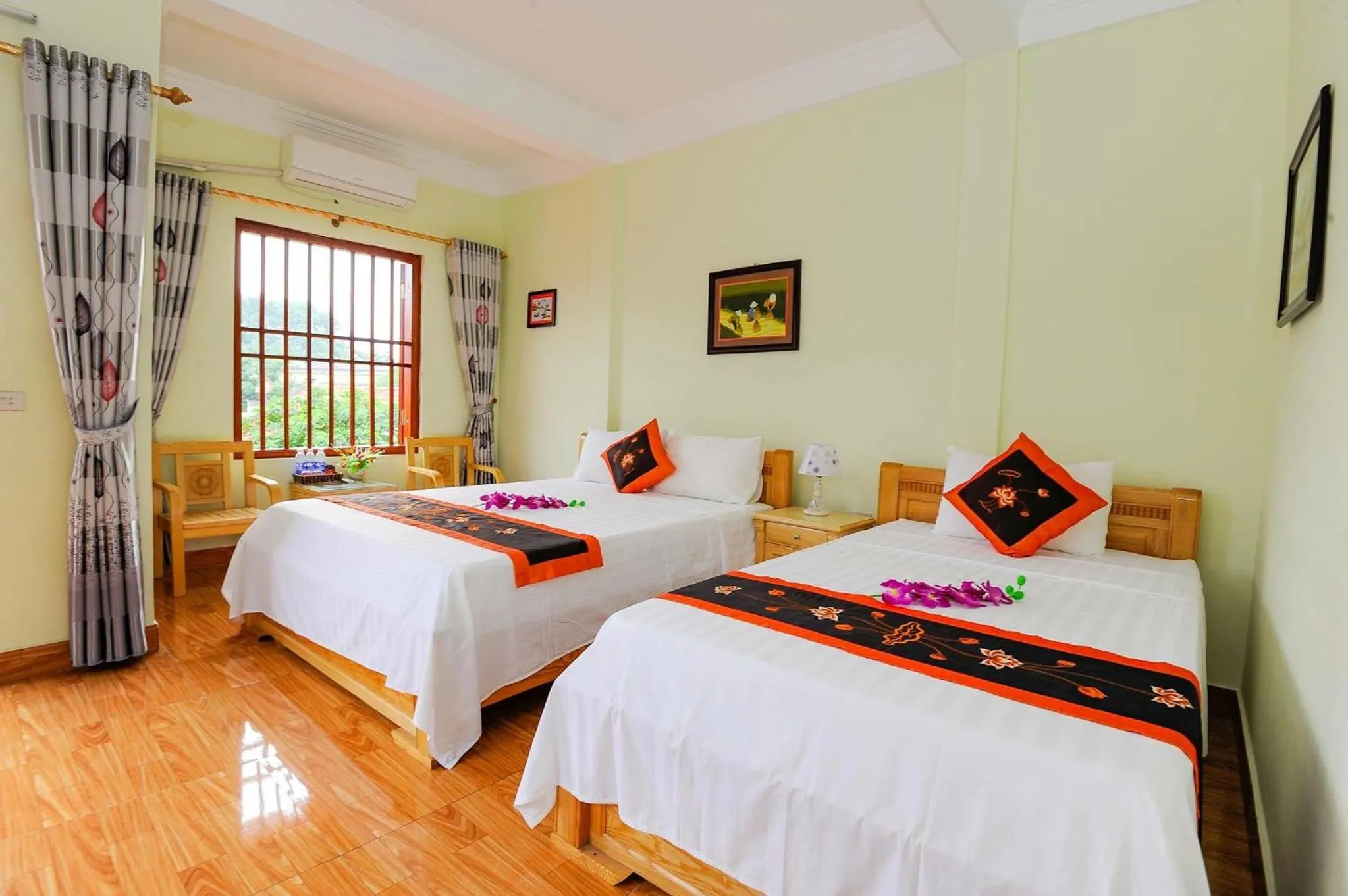 Bed in Tam Coc Tuan Minh Homestay
