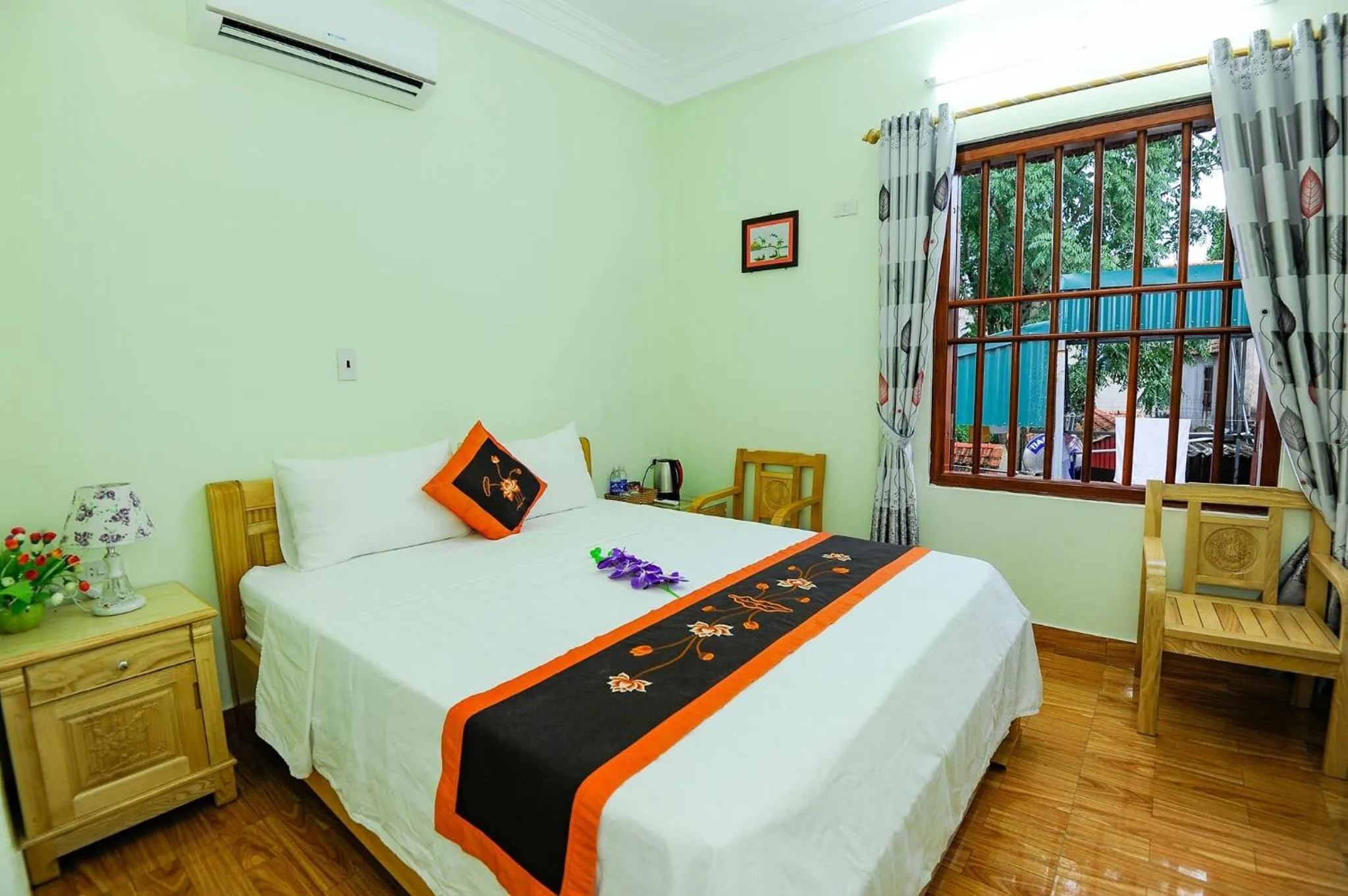 Bed in Tam Coc Tuan Minh Homestay