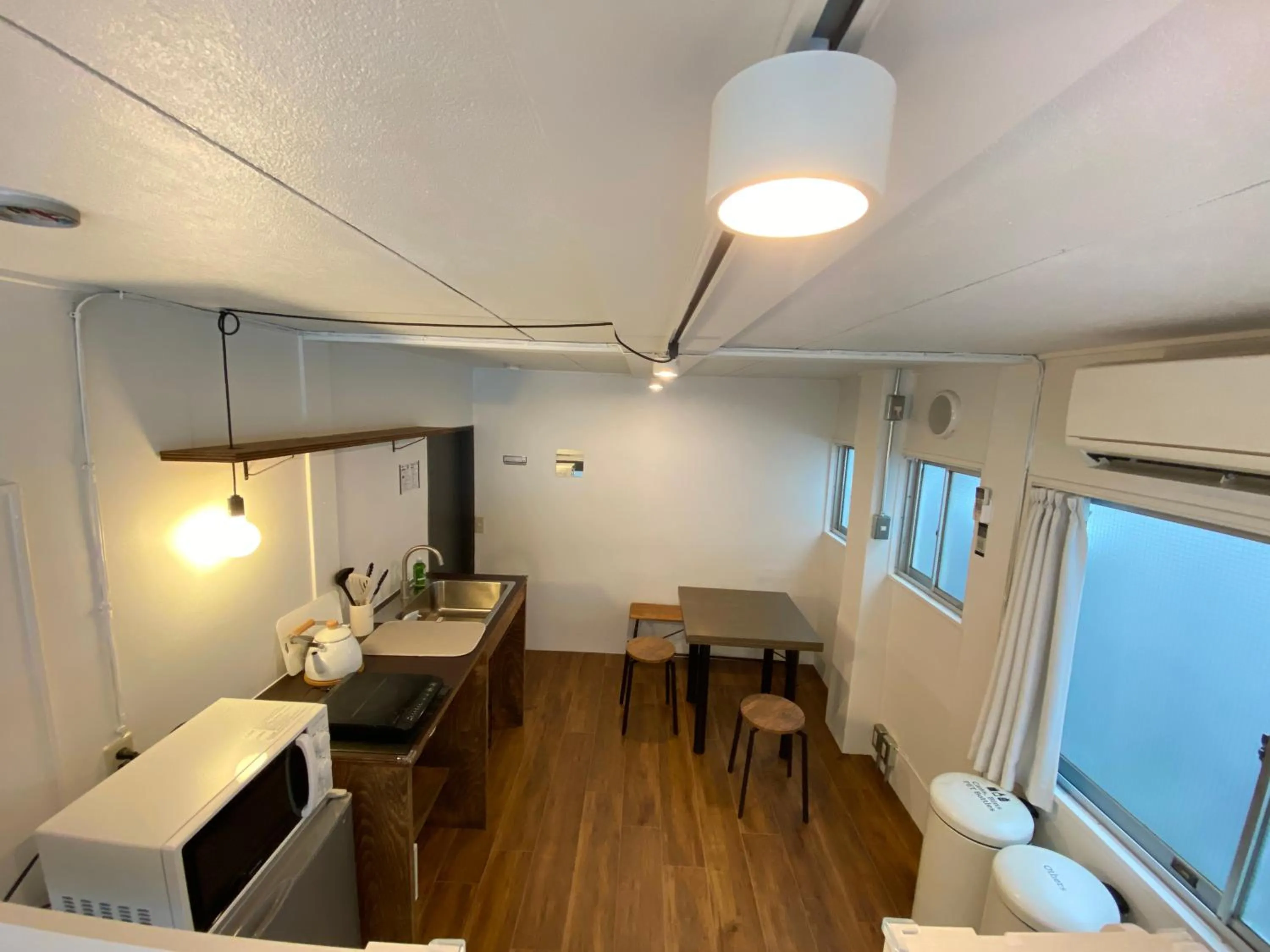 Dining area in Hostel Chapter Two Tokyo