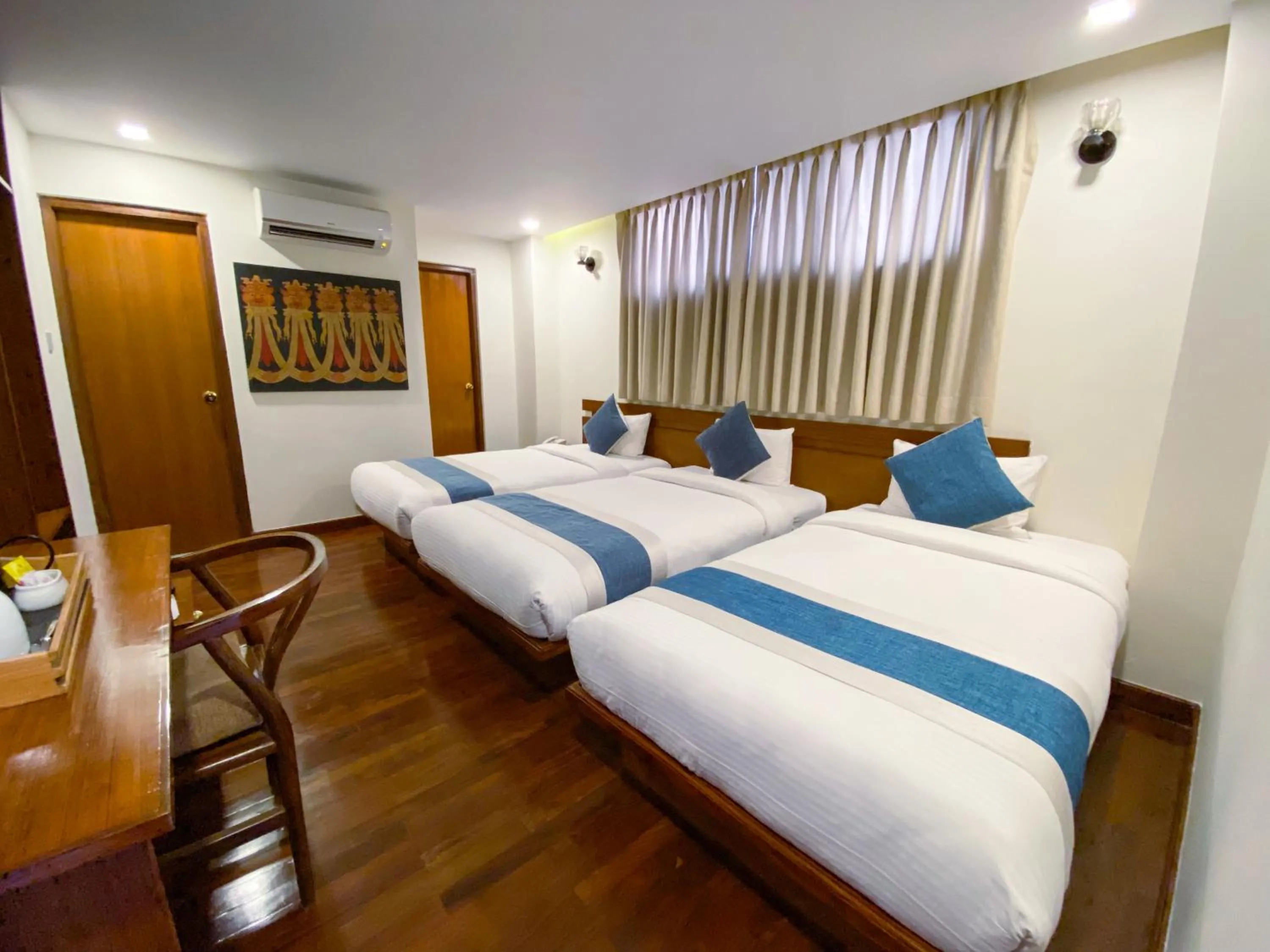 Bed in Timber House by Tara Group