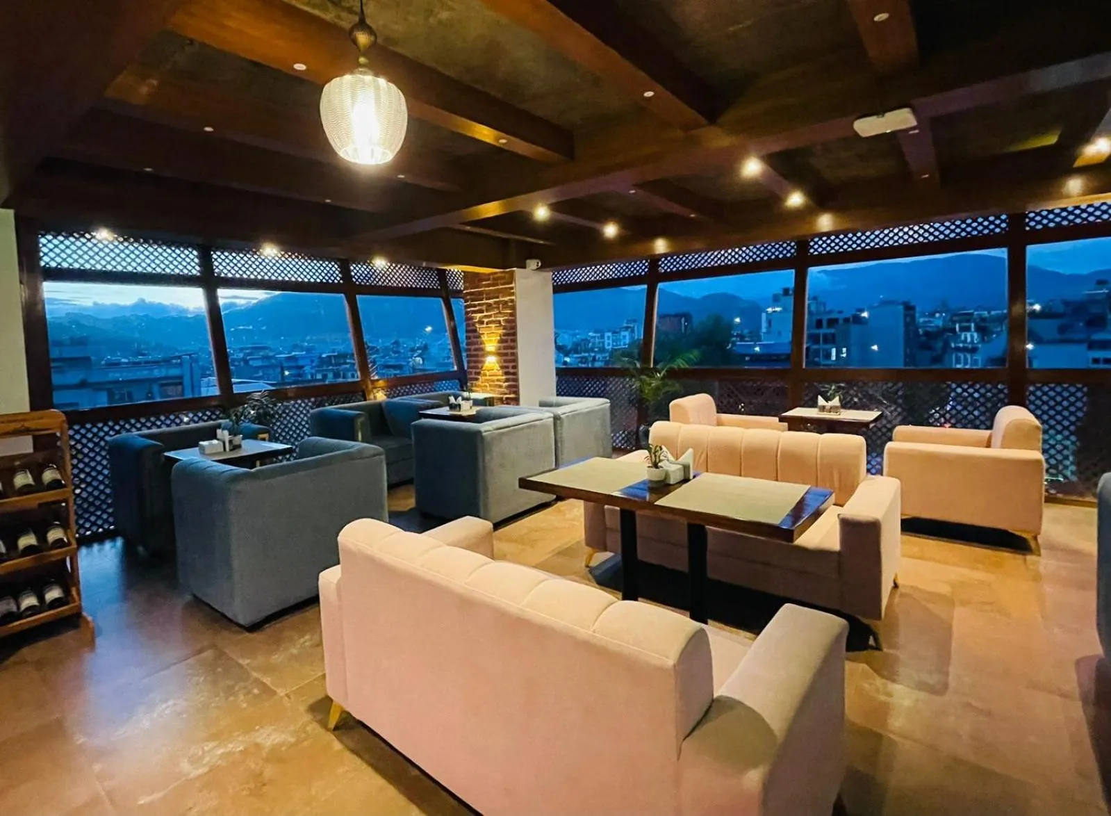 Lounge or bar in Timber House by Tara Group