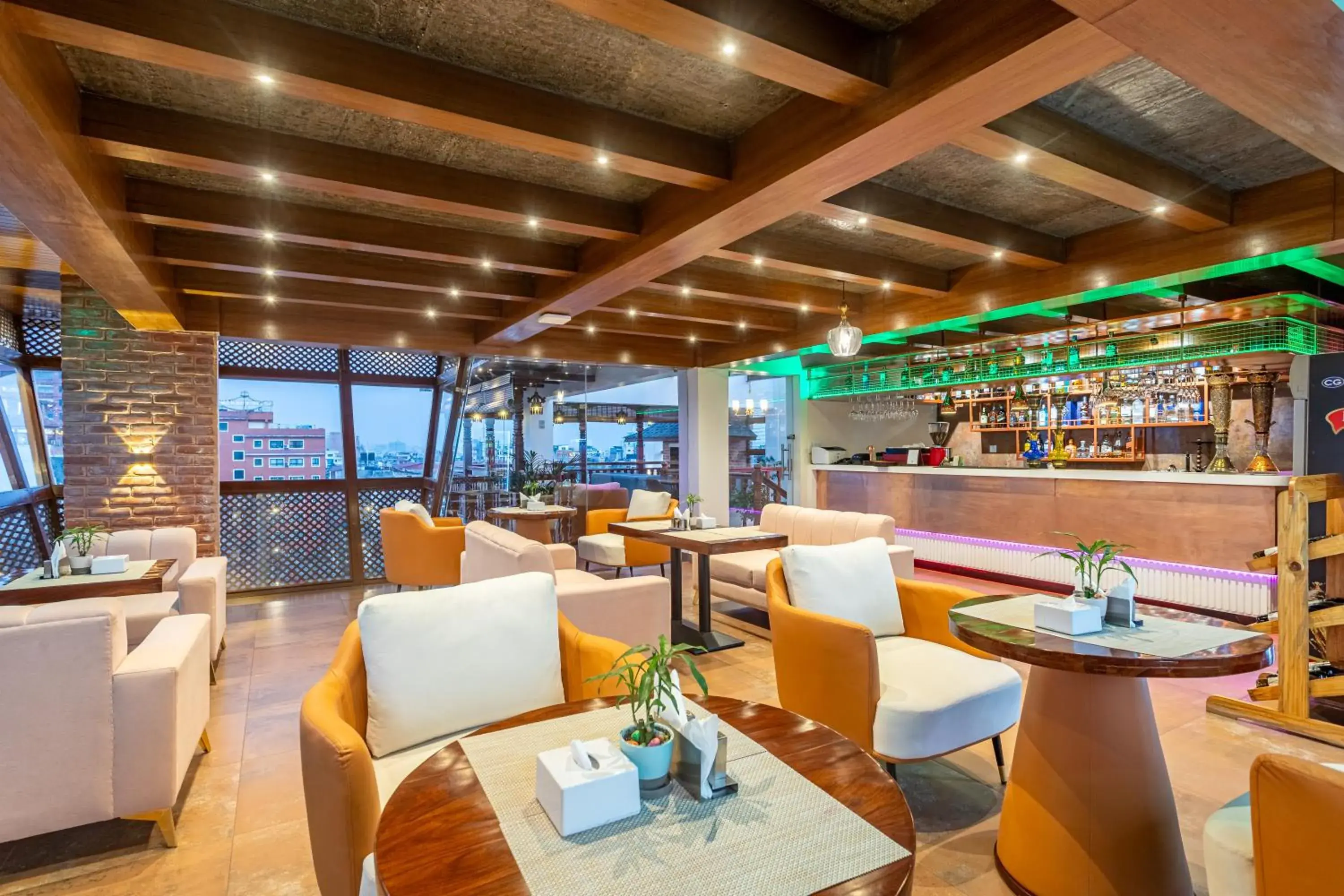 Lounge or bar in Timber House by Tara Group Lounge or bar in Timber House by Tara Group