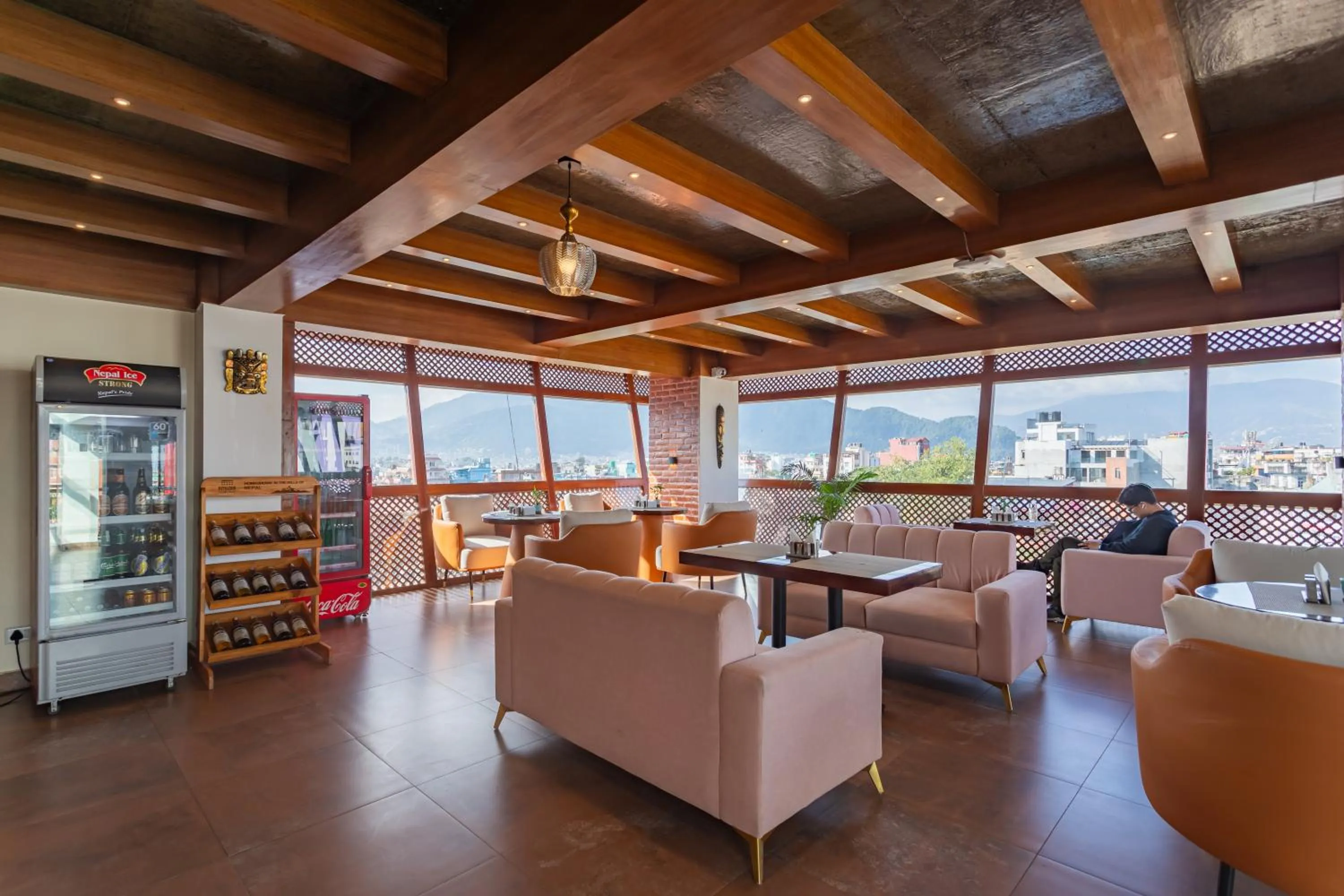 Lounge or bar in Timber House by Tara Group