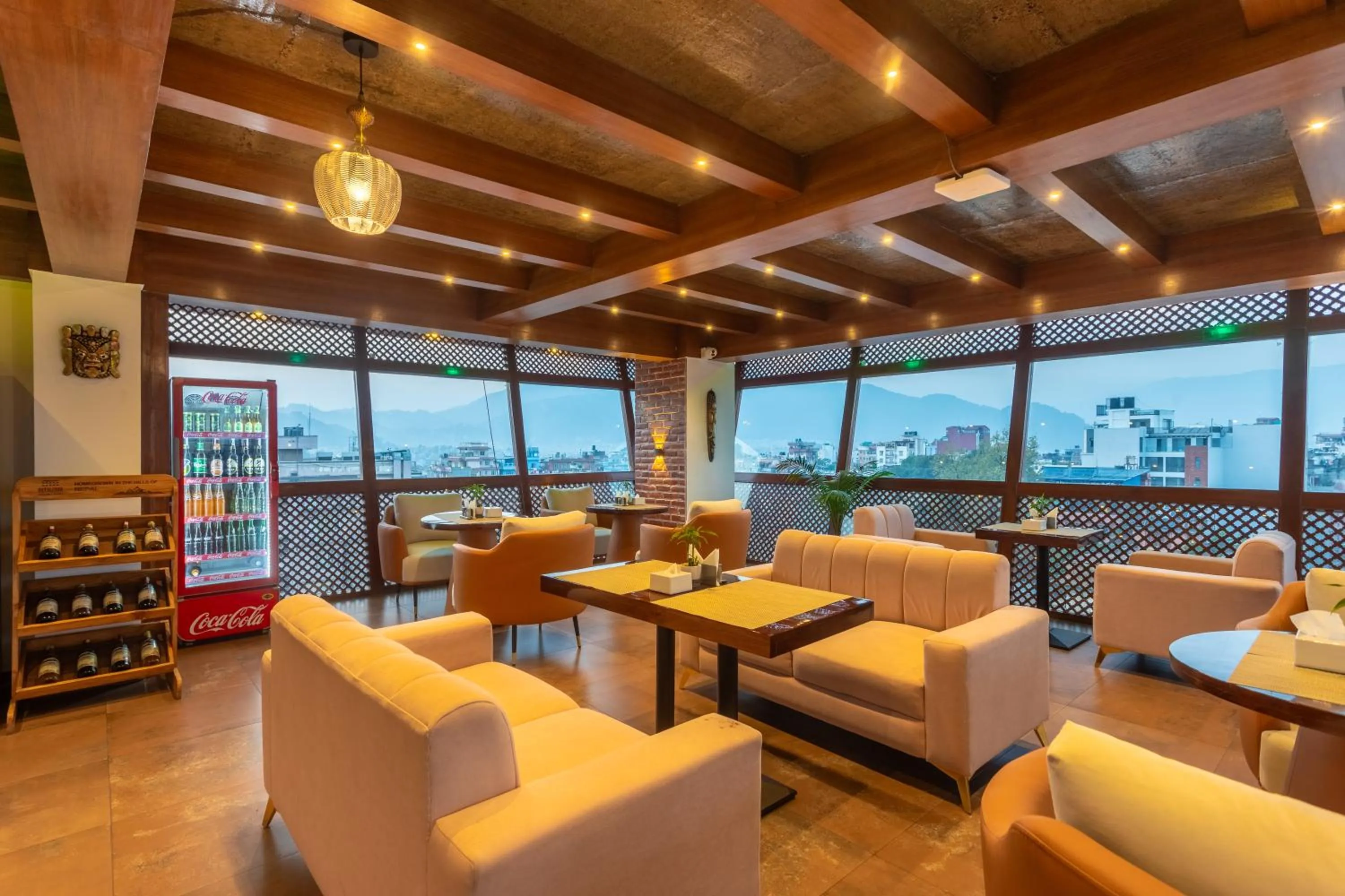 Lounge or bar in Timber House by Tara Group