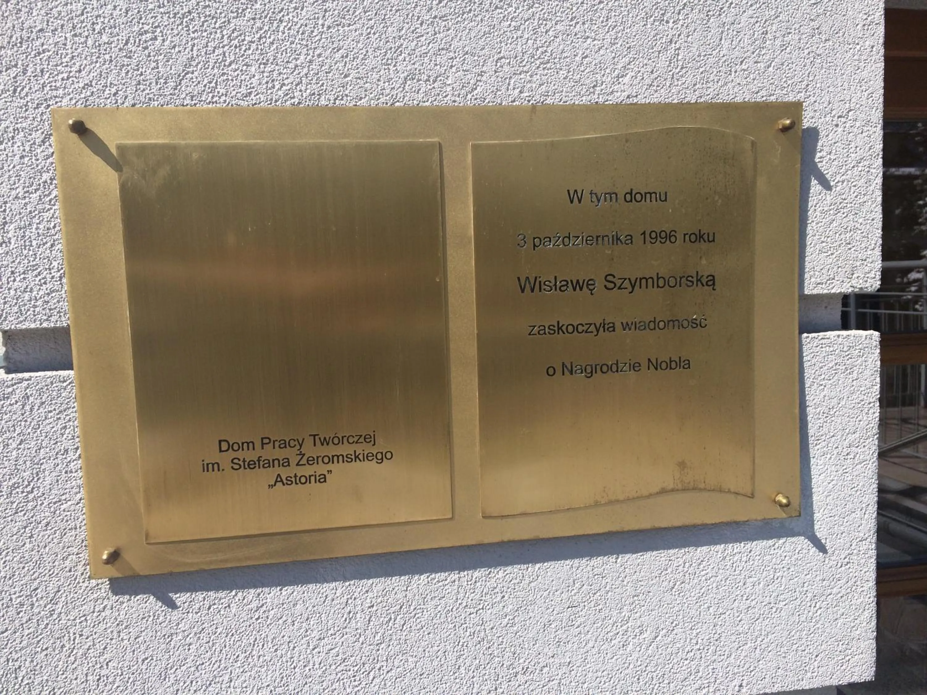 Decorative detail in Astoria - Willa Literatów