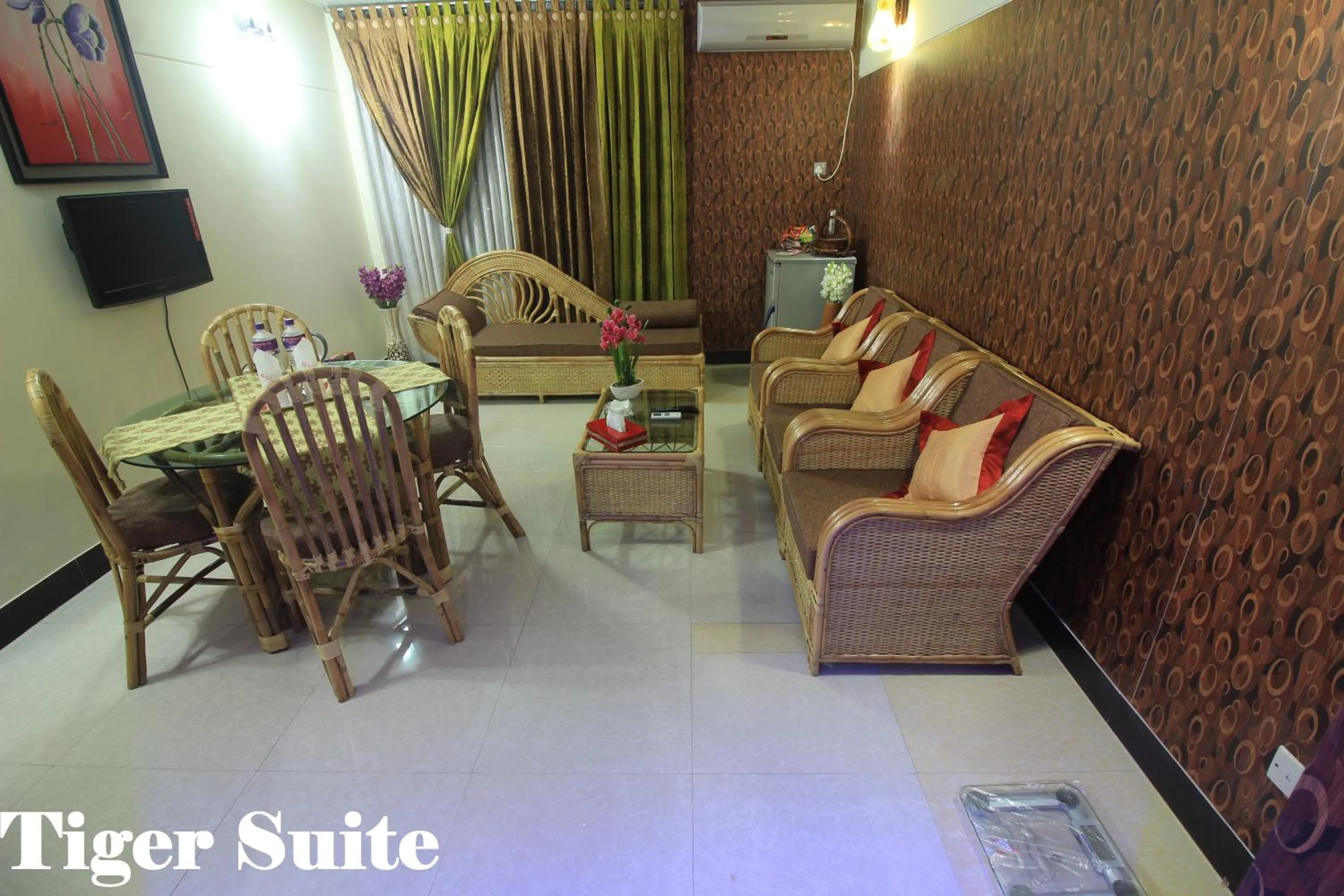 Seating area in Tiger Garden Int Hotel