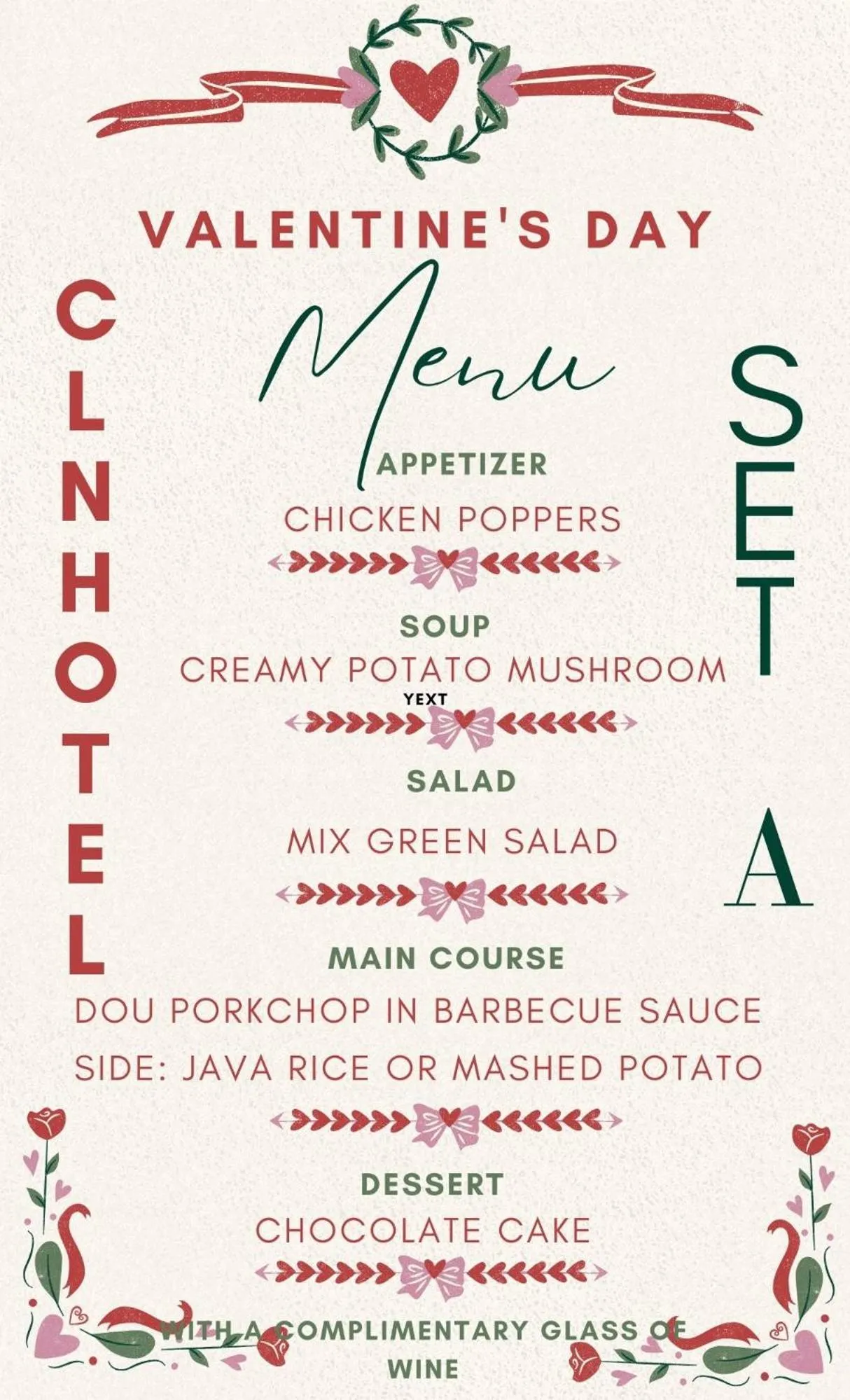 Restaurant/places to eat in CLN Boutique Hotel