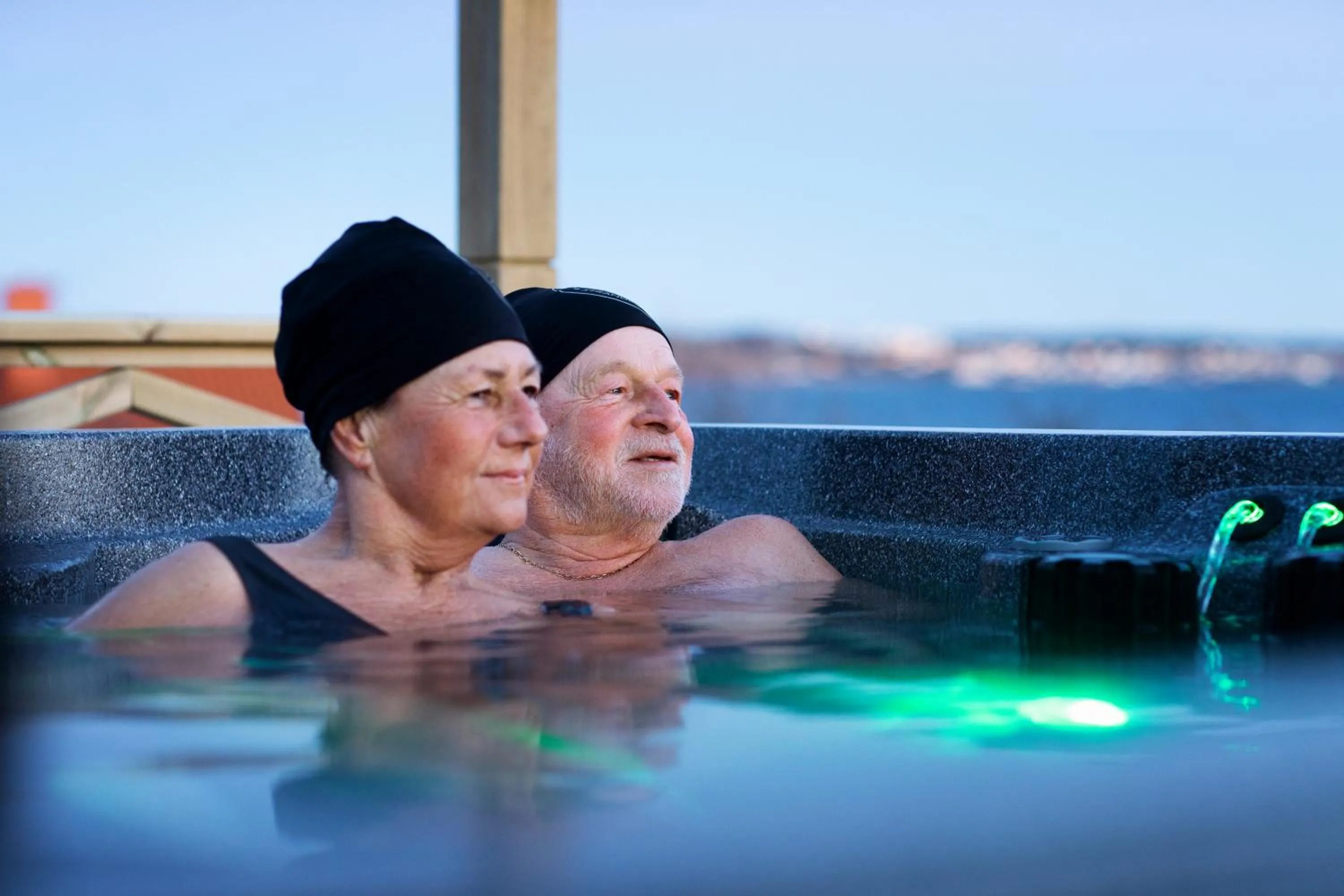 Hot Tub in Strandflickornas Havshotell Lysekil