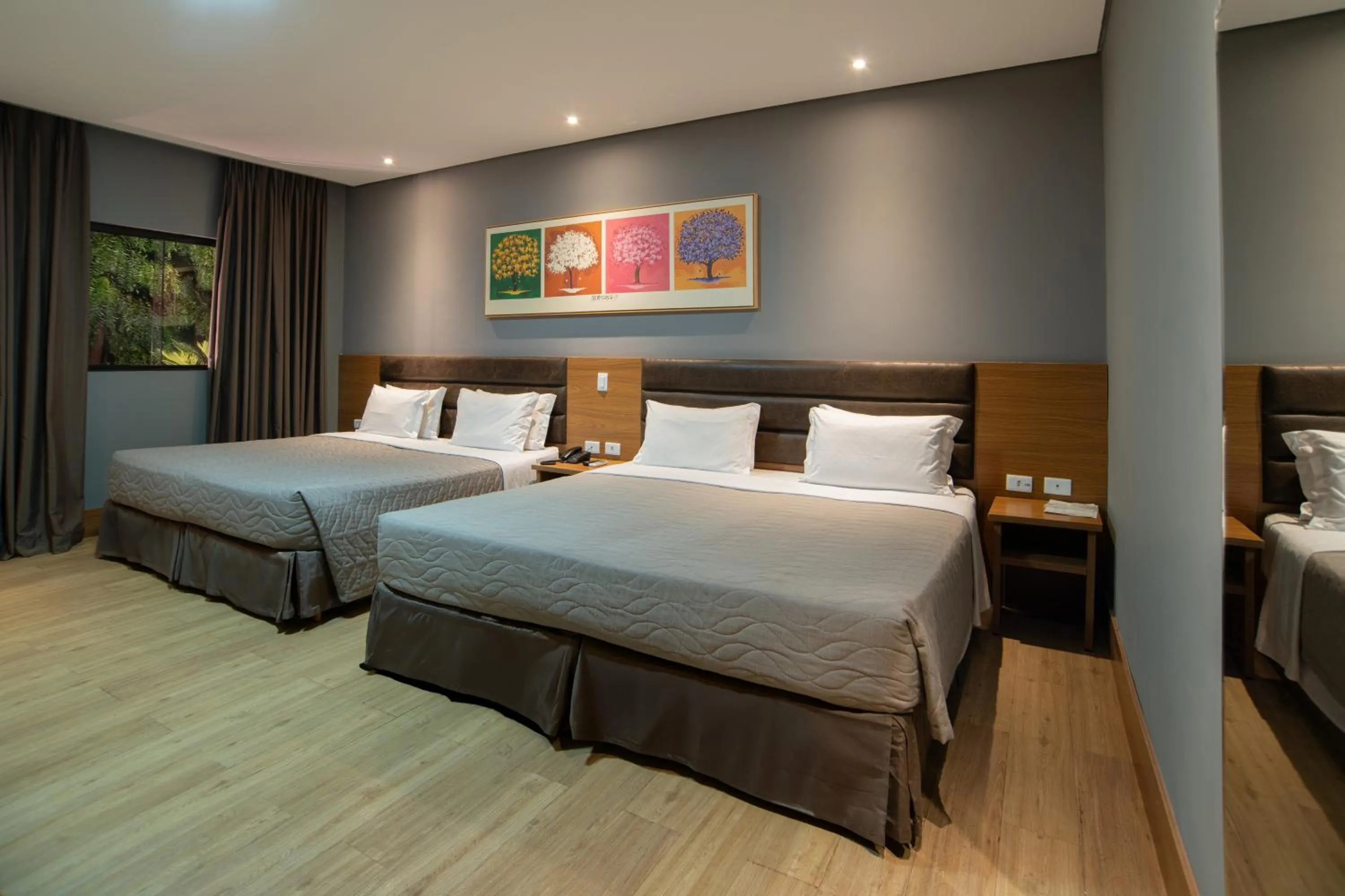 Bed in Zagaia Eco Resort