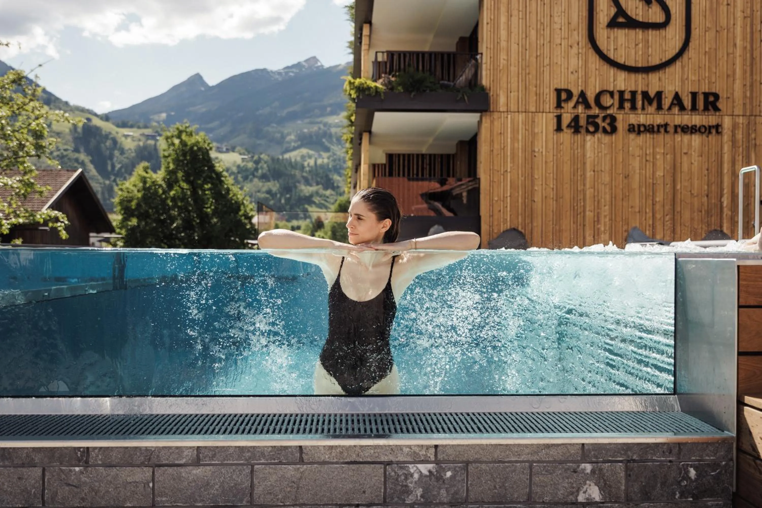 Swimming pool in PACHMAIR 1453 apart resort