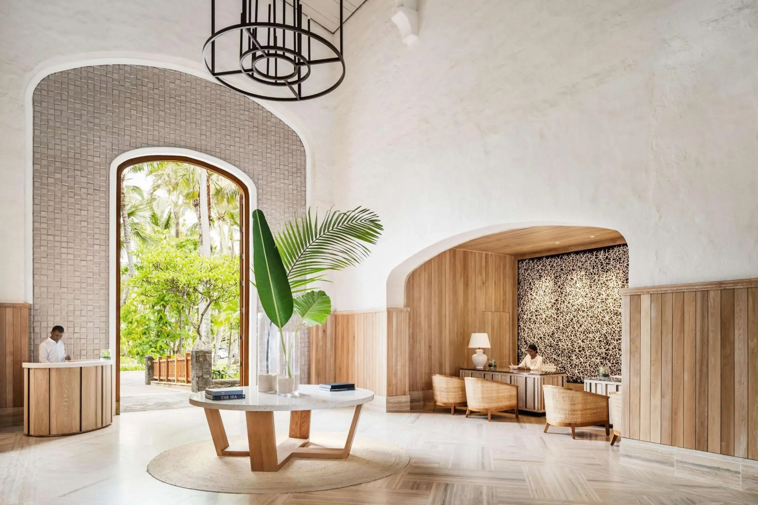 Lobby or reception in One&Only Le Saint Géran, Mauritius Lobby or reception in One&Only Le Saint Géran, Mauritius